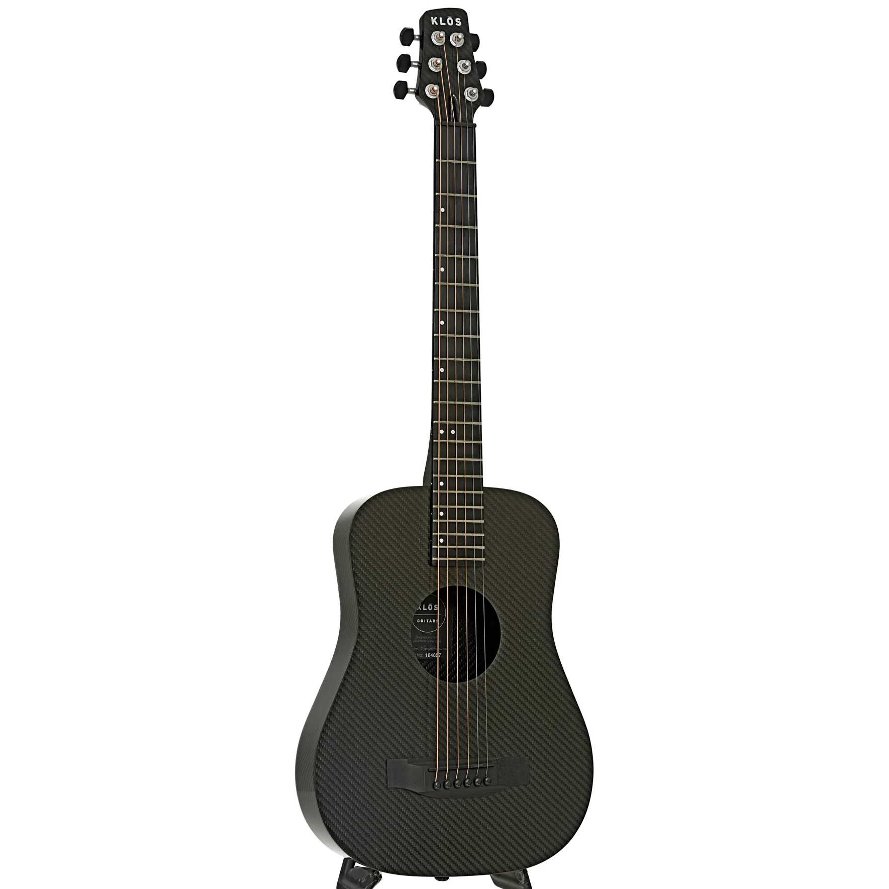 KLOS Full Carbon Travel Acoustic Guitar - Image 3