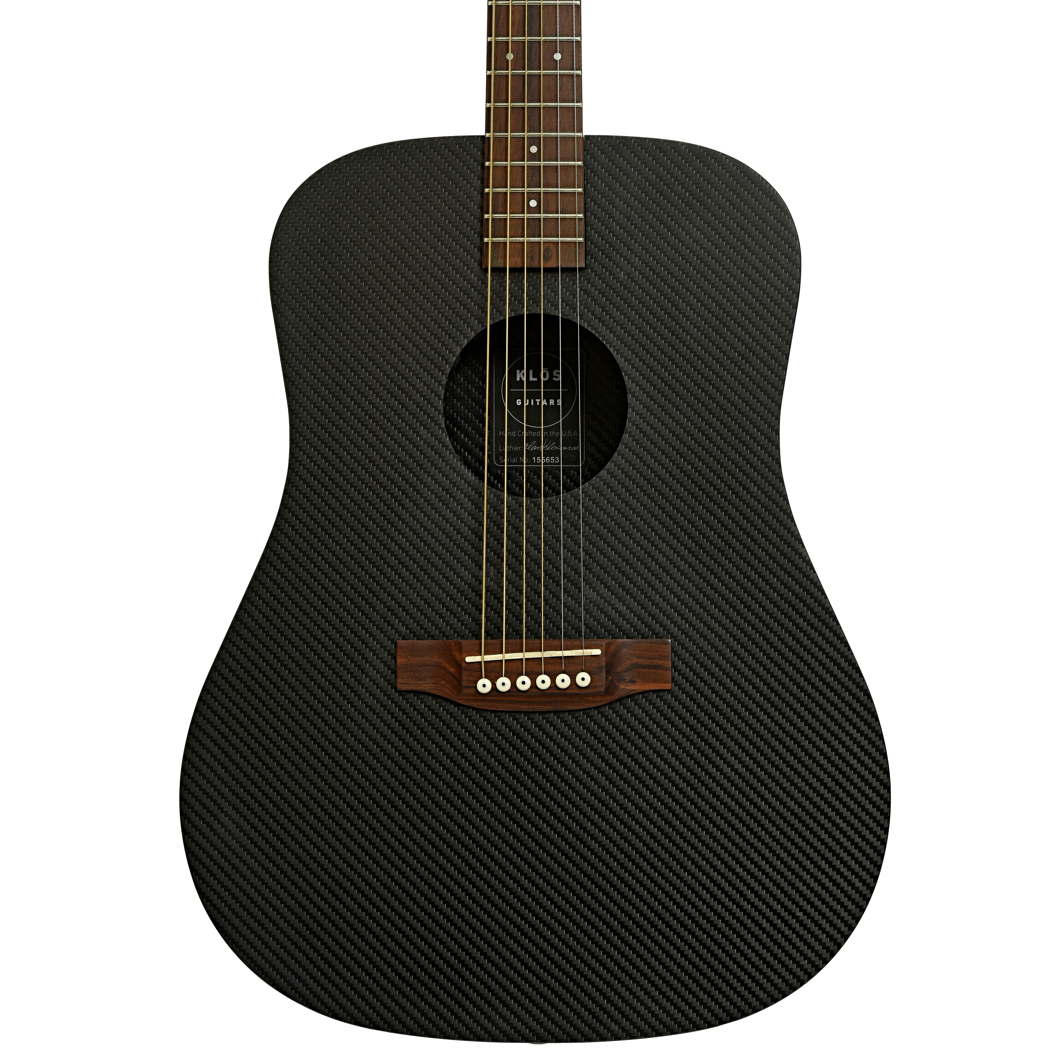 Klos Hybrid Dreadnought Acoustic Guitar (2010s) - Image 2