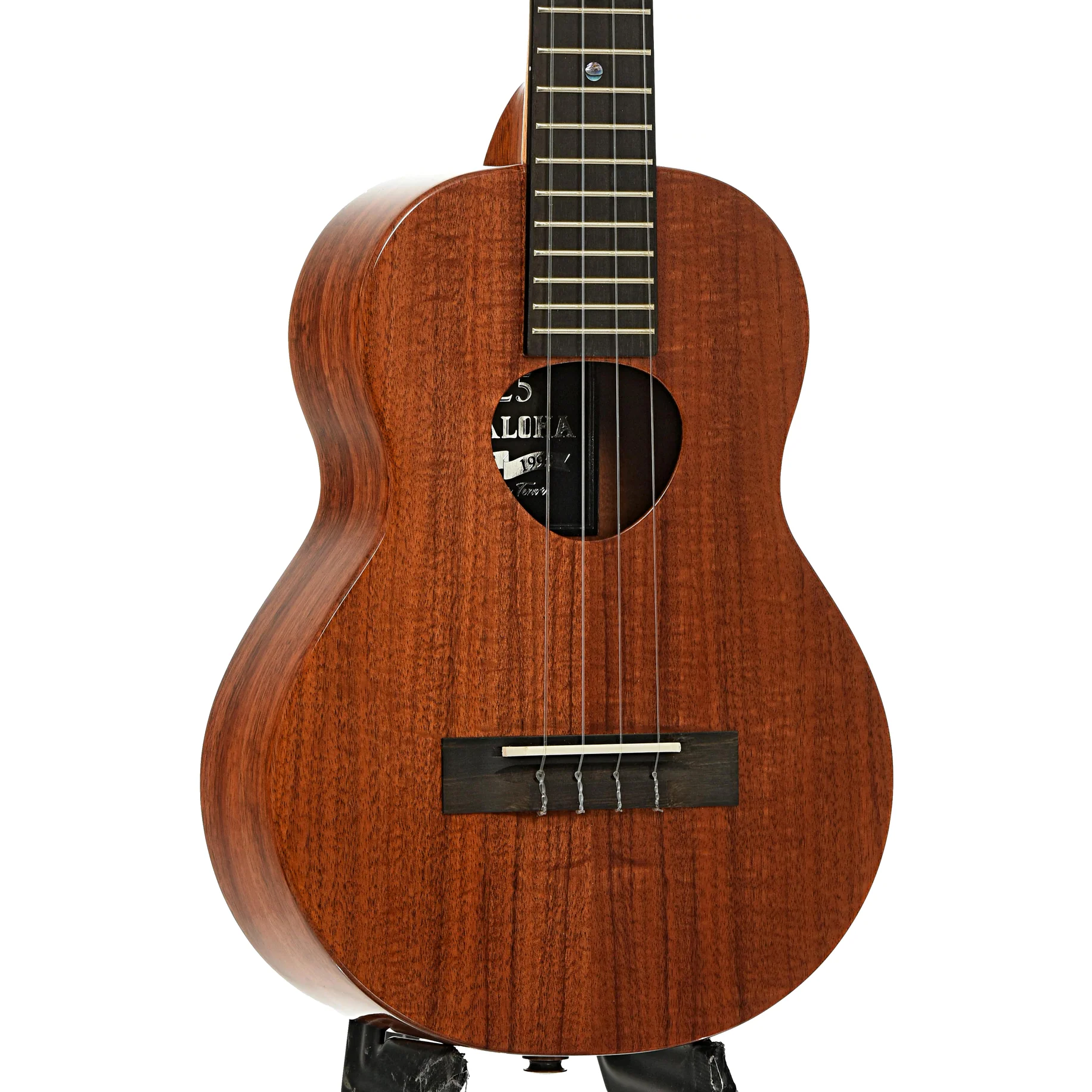 KoAloha KTM-25 25th Anniversary Silver Tenor Ukulele (2022) - Image 4