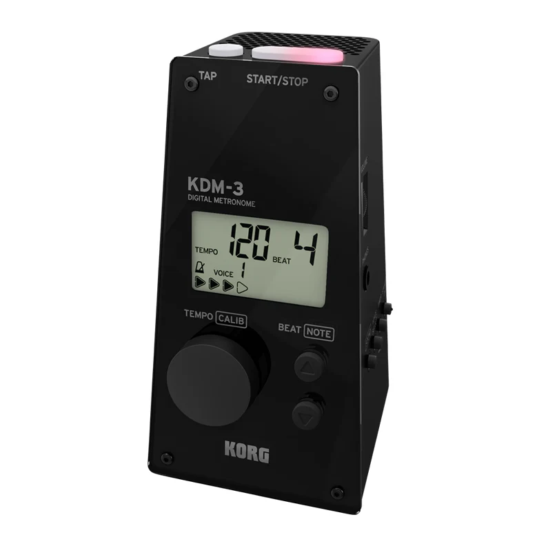 Korg KDM3 Digital Pyramid Metronome, Black - Image 2