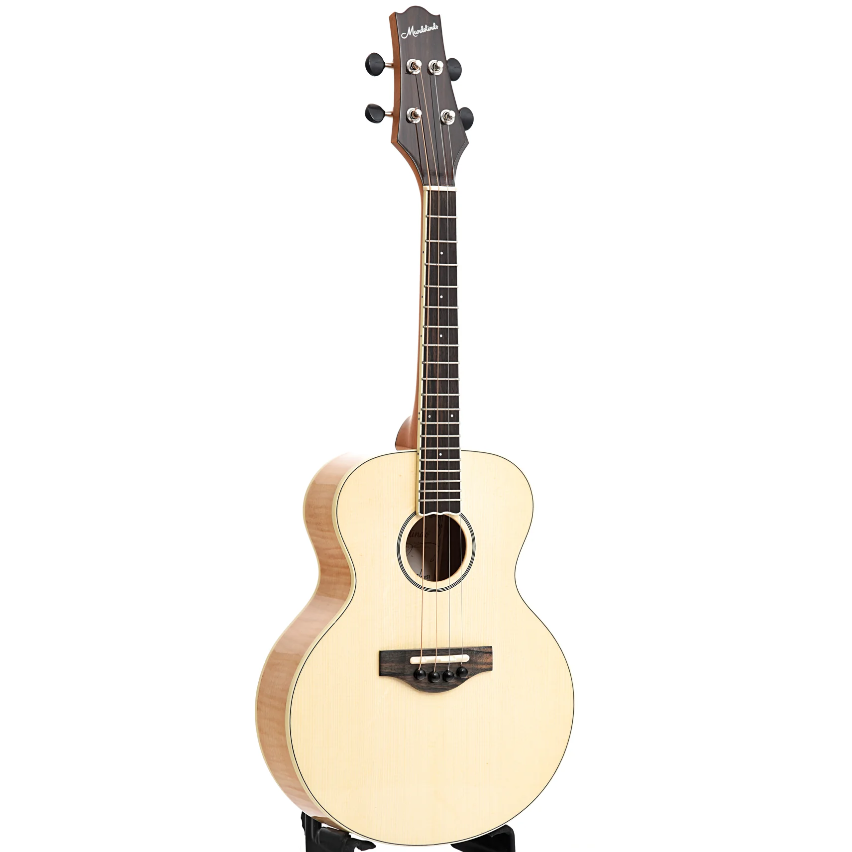 KR Strings Mandolindo Custom Artist Quilted Maple Flattop - Image 4