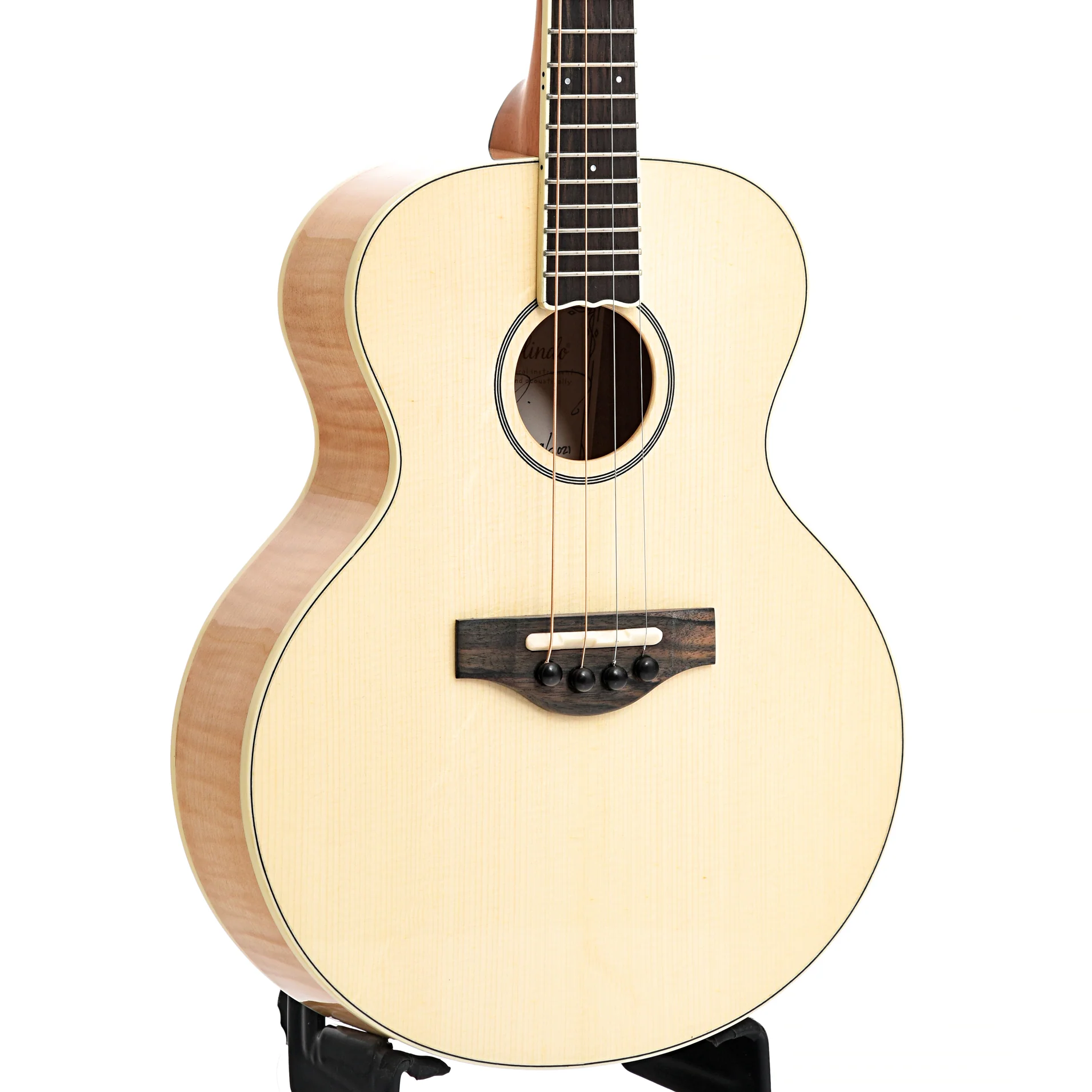 KR Strings Mandolindo Custom Artist Quilted Maple Flattop - Image 6