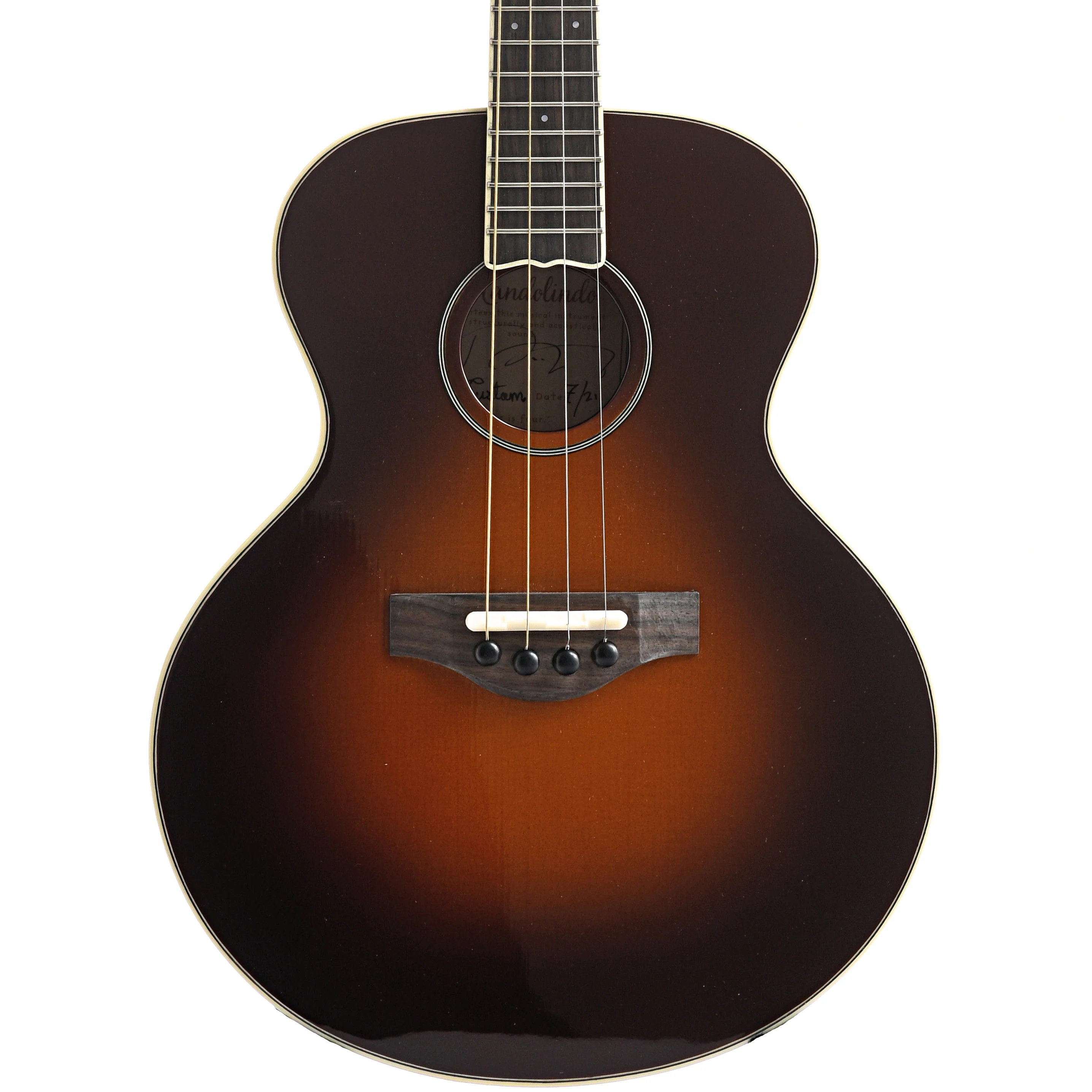 KR Strings Mandolindo Custom Deluxe Curly Maple - Image 2