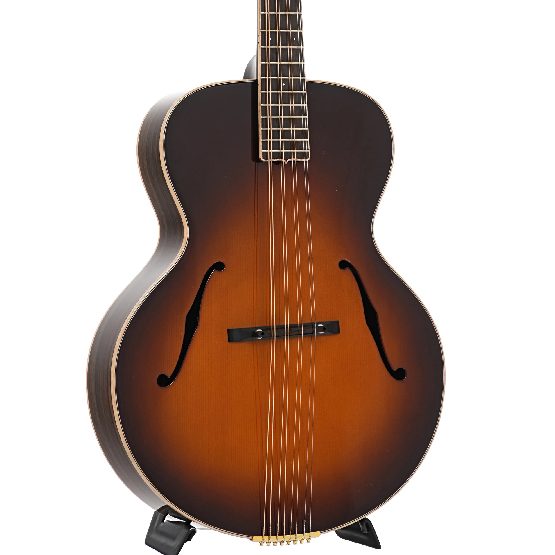 KR Strings Octolindo F Deluxe Octave Mandolin, Spruce & Rosewood - Image 5