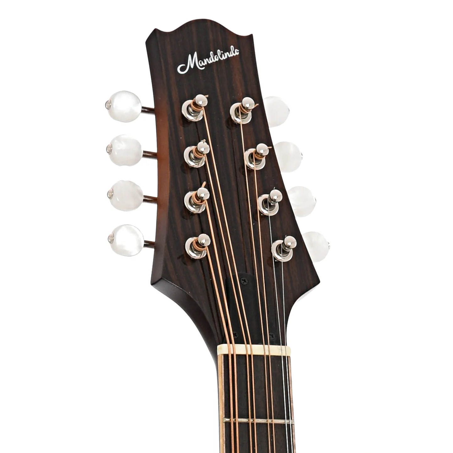 KR Strings Octolindo F Deluxe Octave Mandolin, Spruce & Rosewood - Image 9