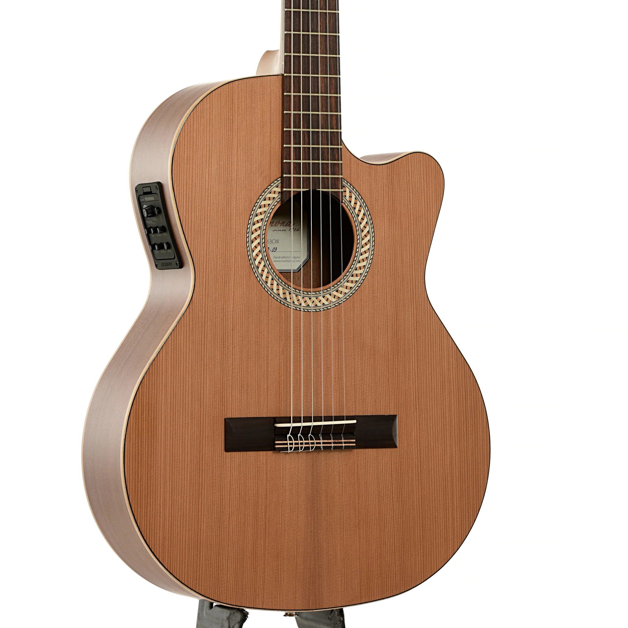 Kremona Performer Series Sofia S63CW Classical Guitar & Case - Image 4