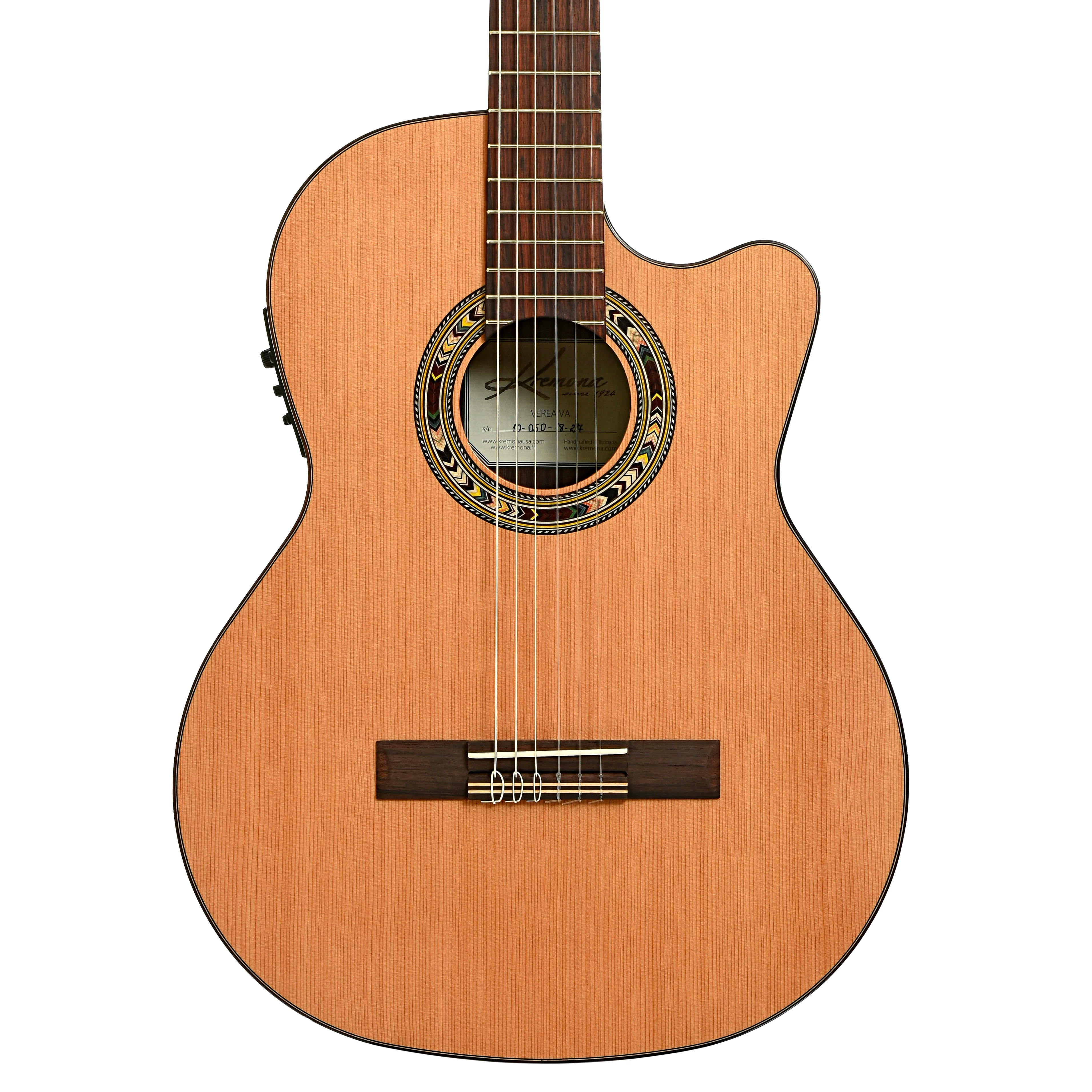 Kremona Verea Classical Guitar with Pickup and Gigbag - Image 2