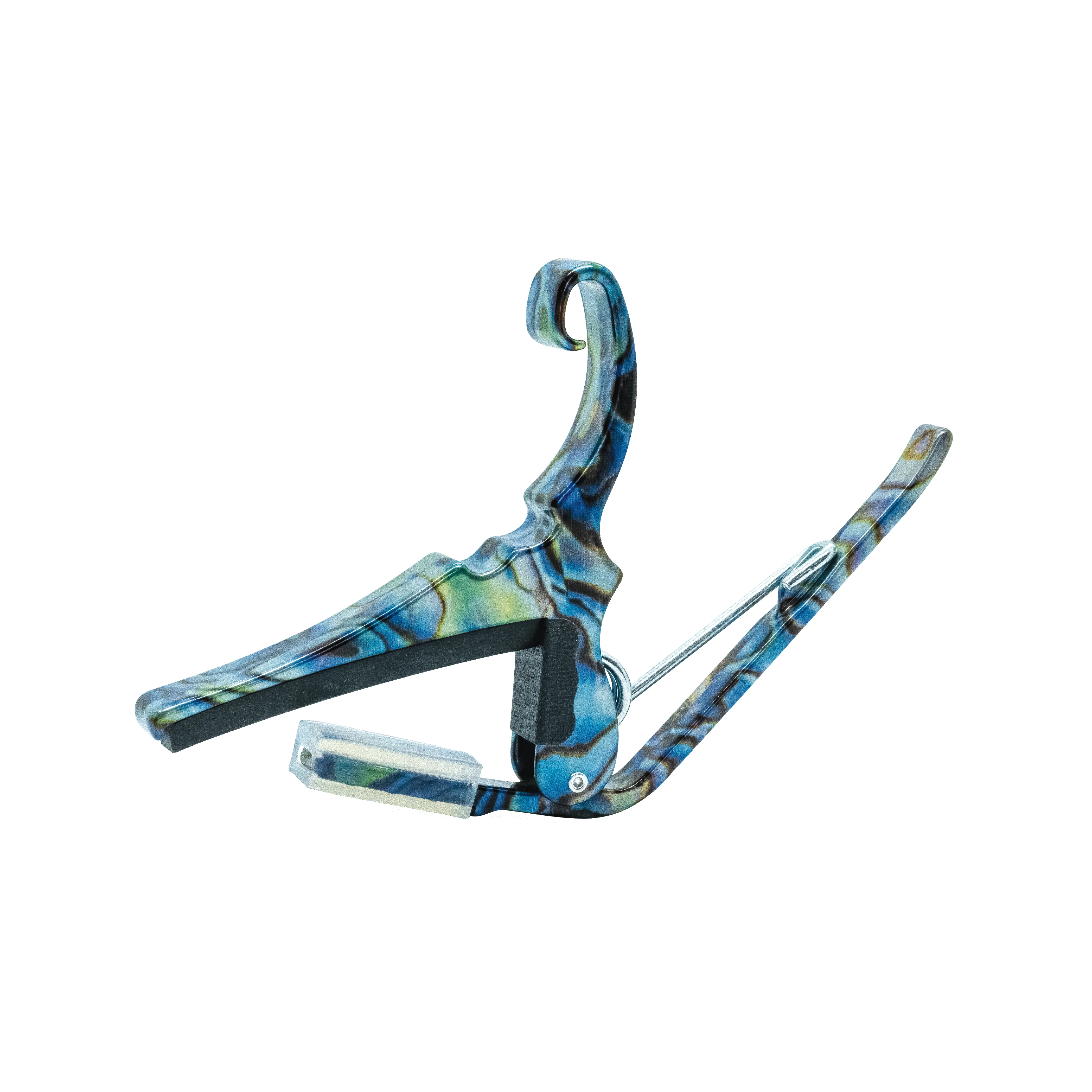 Kyser Quick Change Guitar Capo, Abalone - Image 3