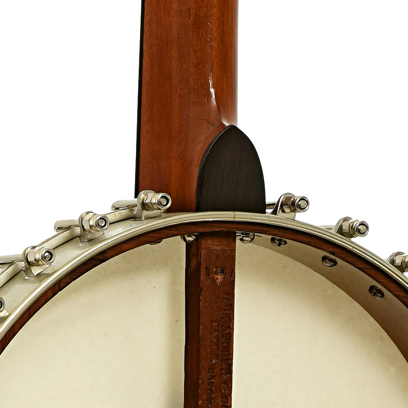 L.B. Gatcomb Monarch Fretless Open Back Banjo (c.1888) - Image 11