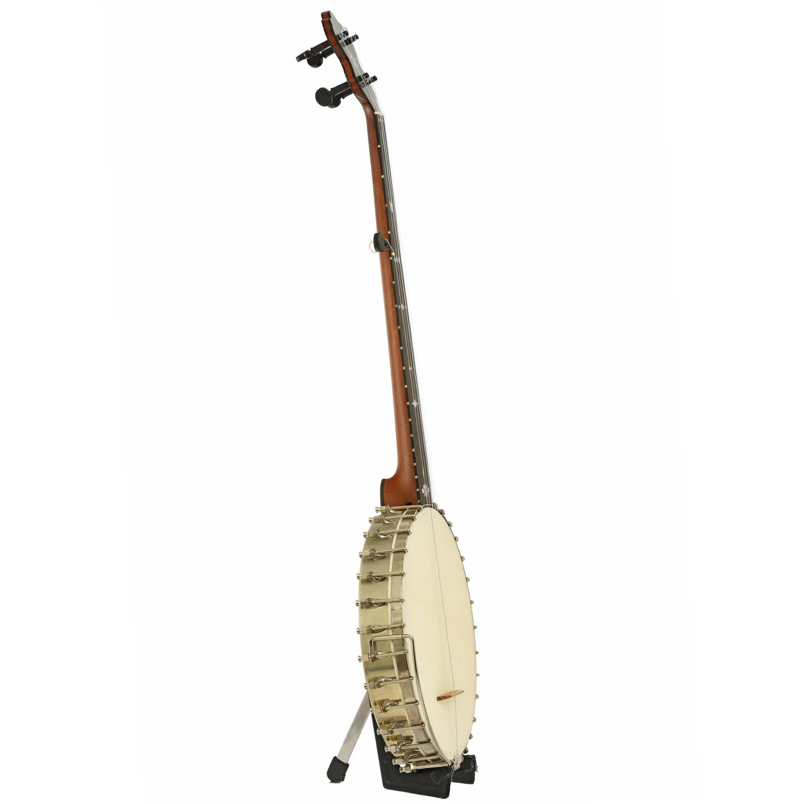 L.B. Gatcomb Monarch Fretless Open Back Banjo (c.1888) - Image 15