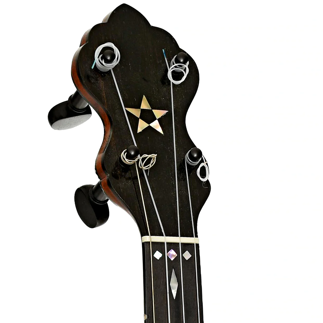 L.B. Gatcomb Monarch Fretless Open Back Banjo (c.1888) - Image 8