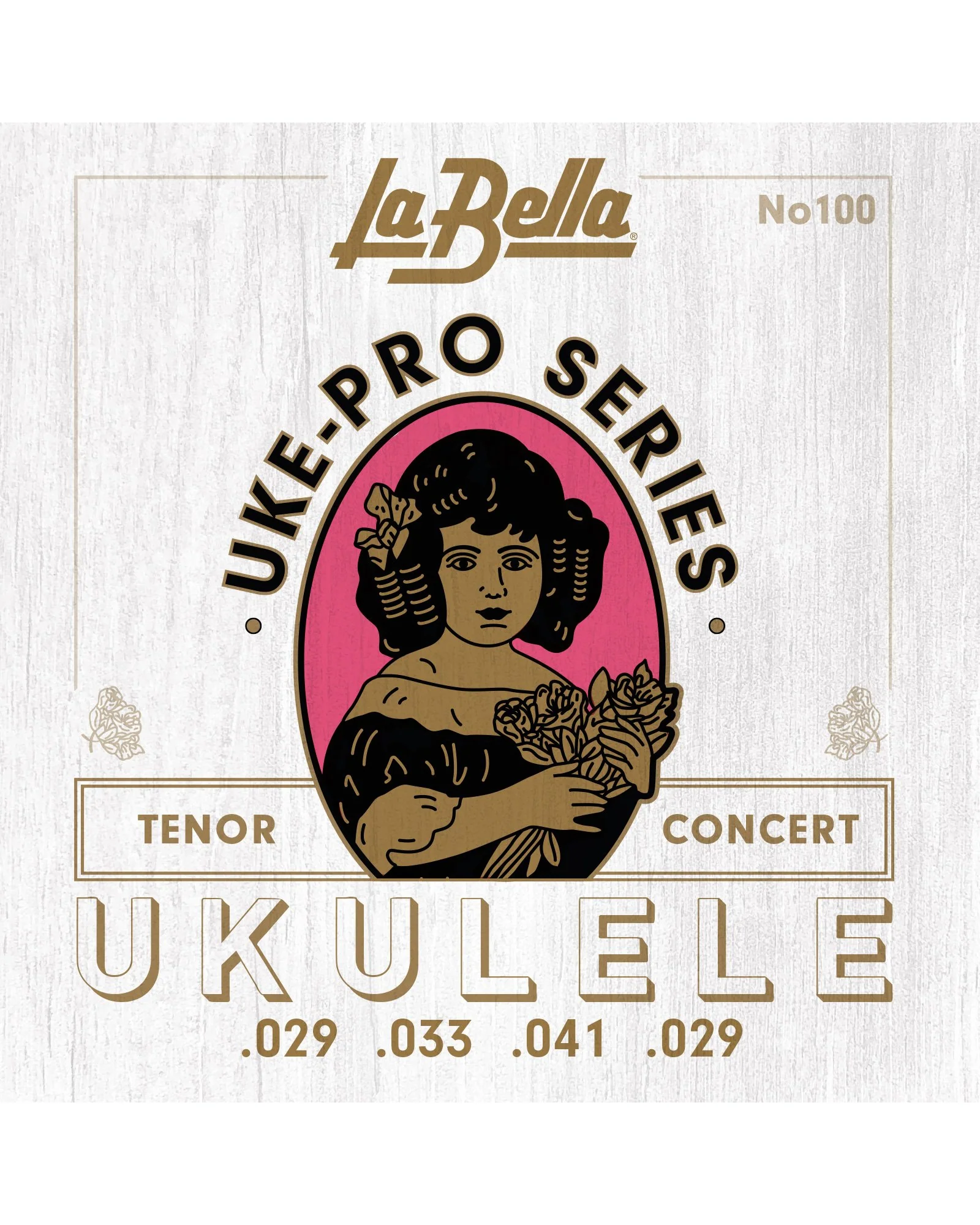 La Bella No. 100 Uke-Pro Series Concert/Tenor Ukulele Strings - Image 2