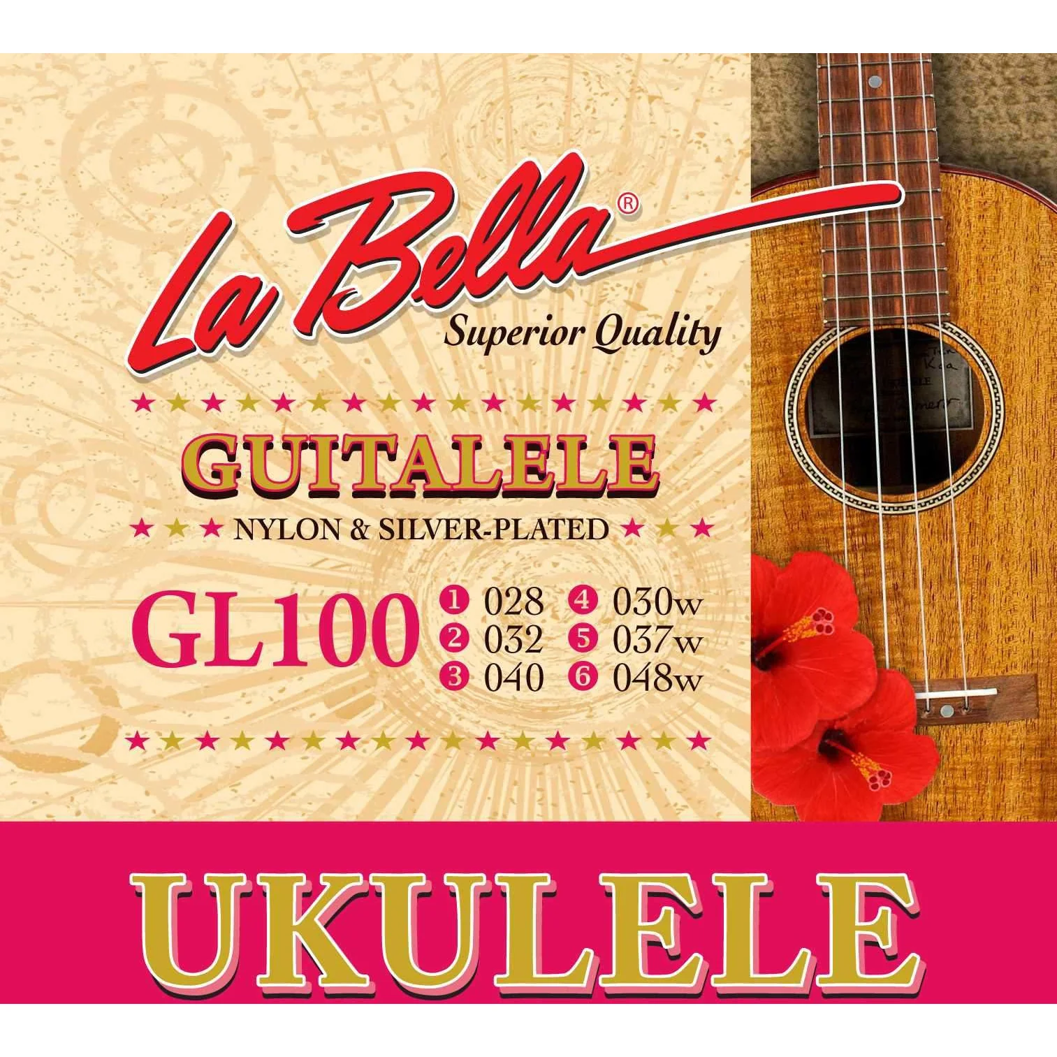 La Bella GL100 Guitalele Strings - Image 2
