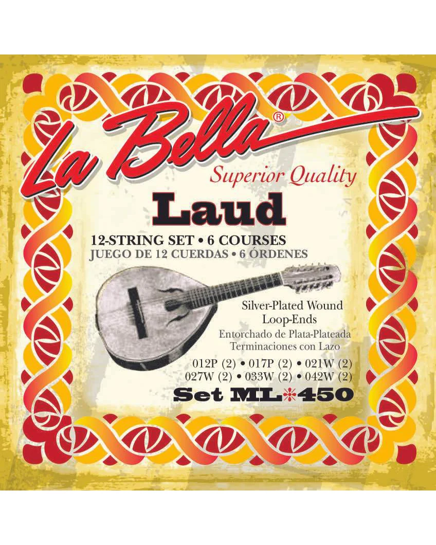 La Bella ML450 Laud Strings - Image 2