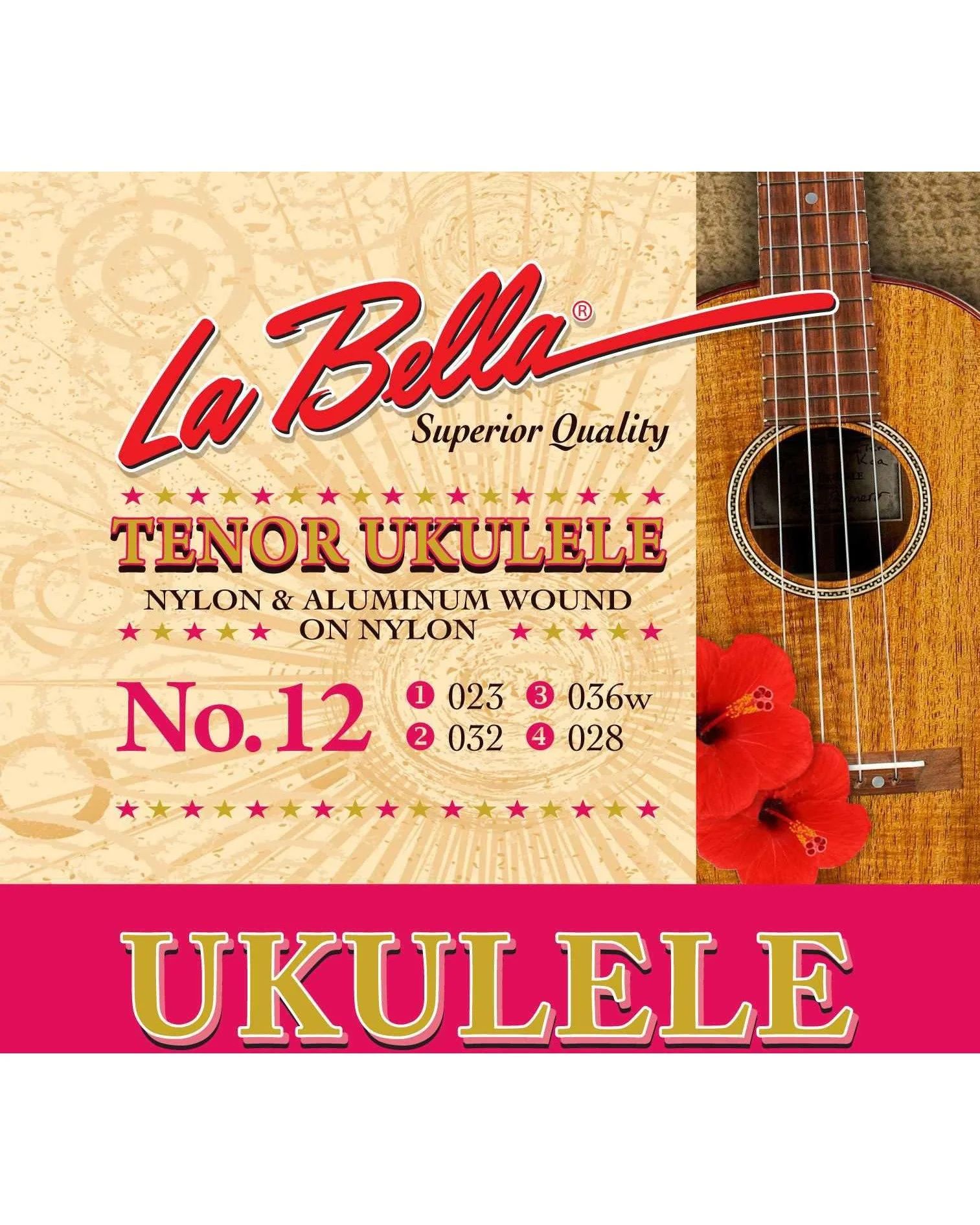 La Bella No. 12 Tenor Ukulele Strings - Image 2
