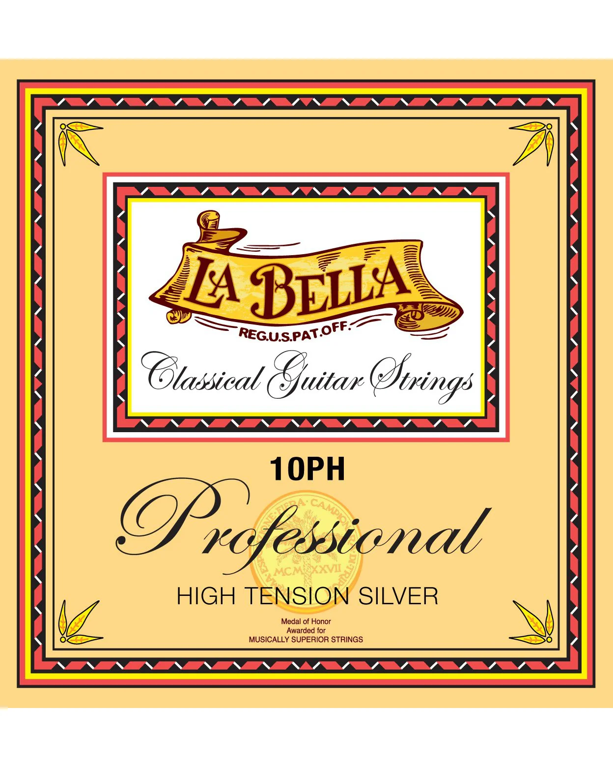 La Bella 10PH Professional High Tension Classical Guitar Strings - Image 2