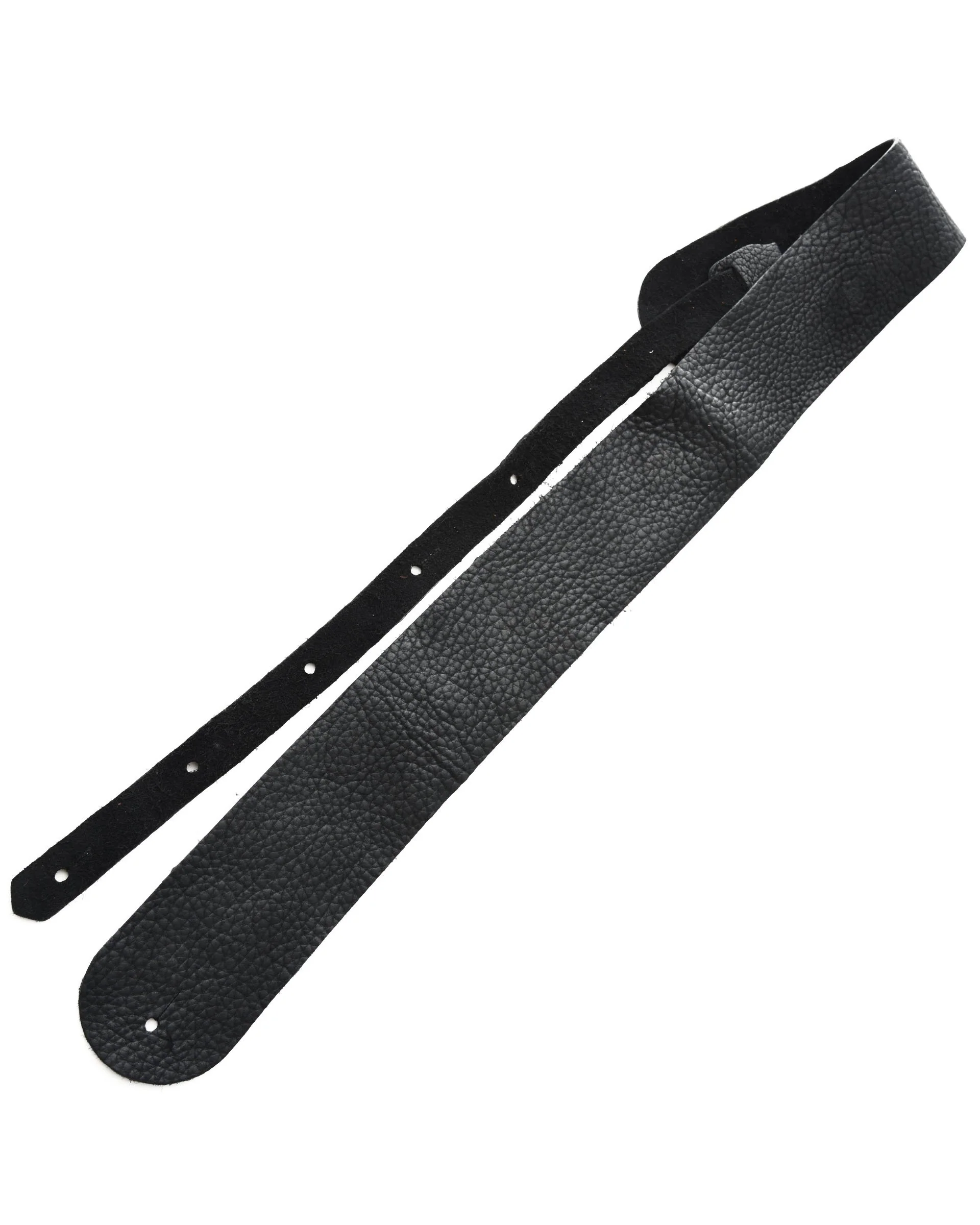 Lakota Leathers 3" Guitar Strap, Black - Image 2