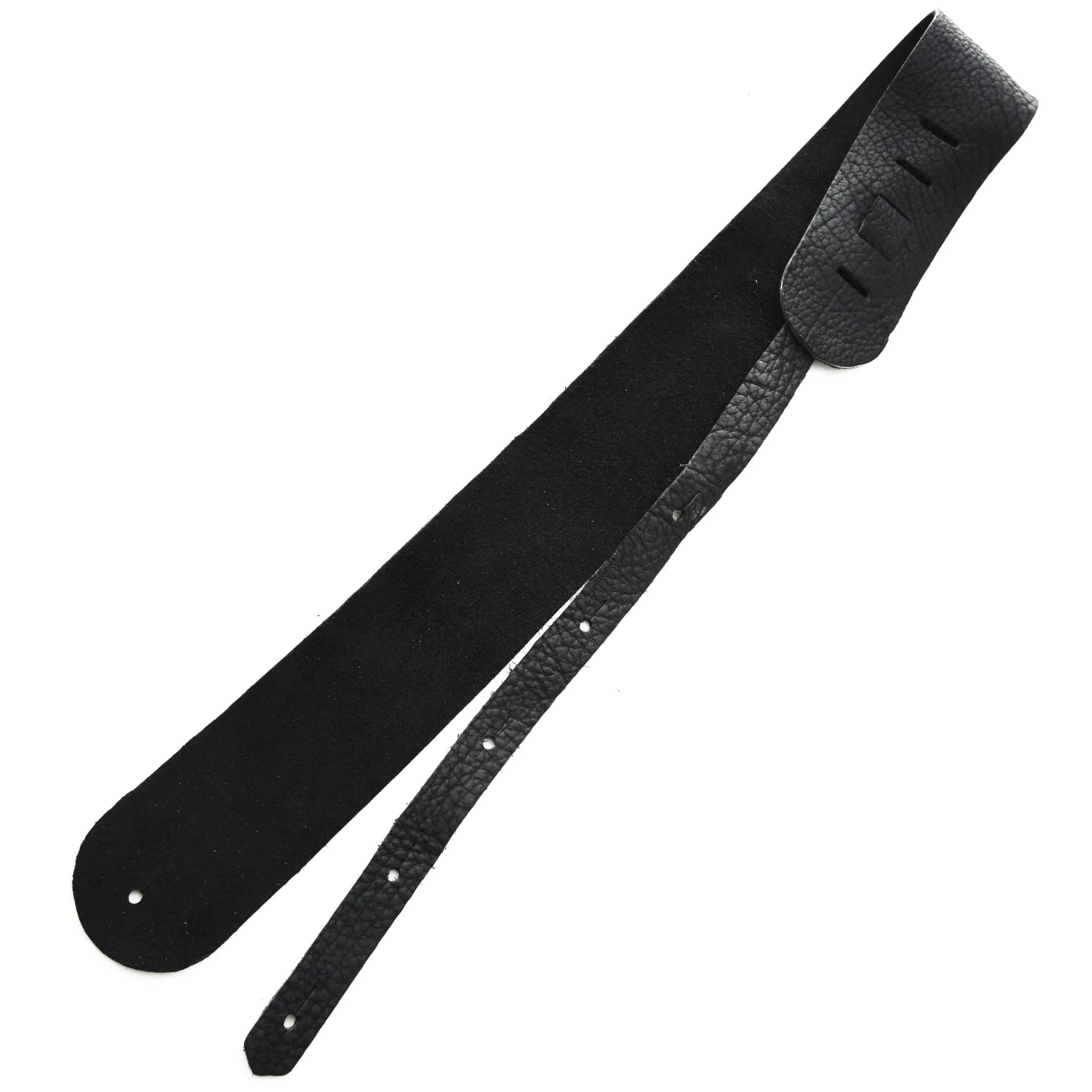 Lakota Leathers 3" Guitar Strap, Black - Image 3
