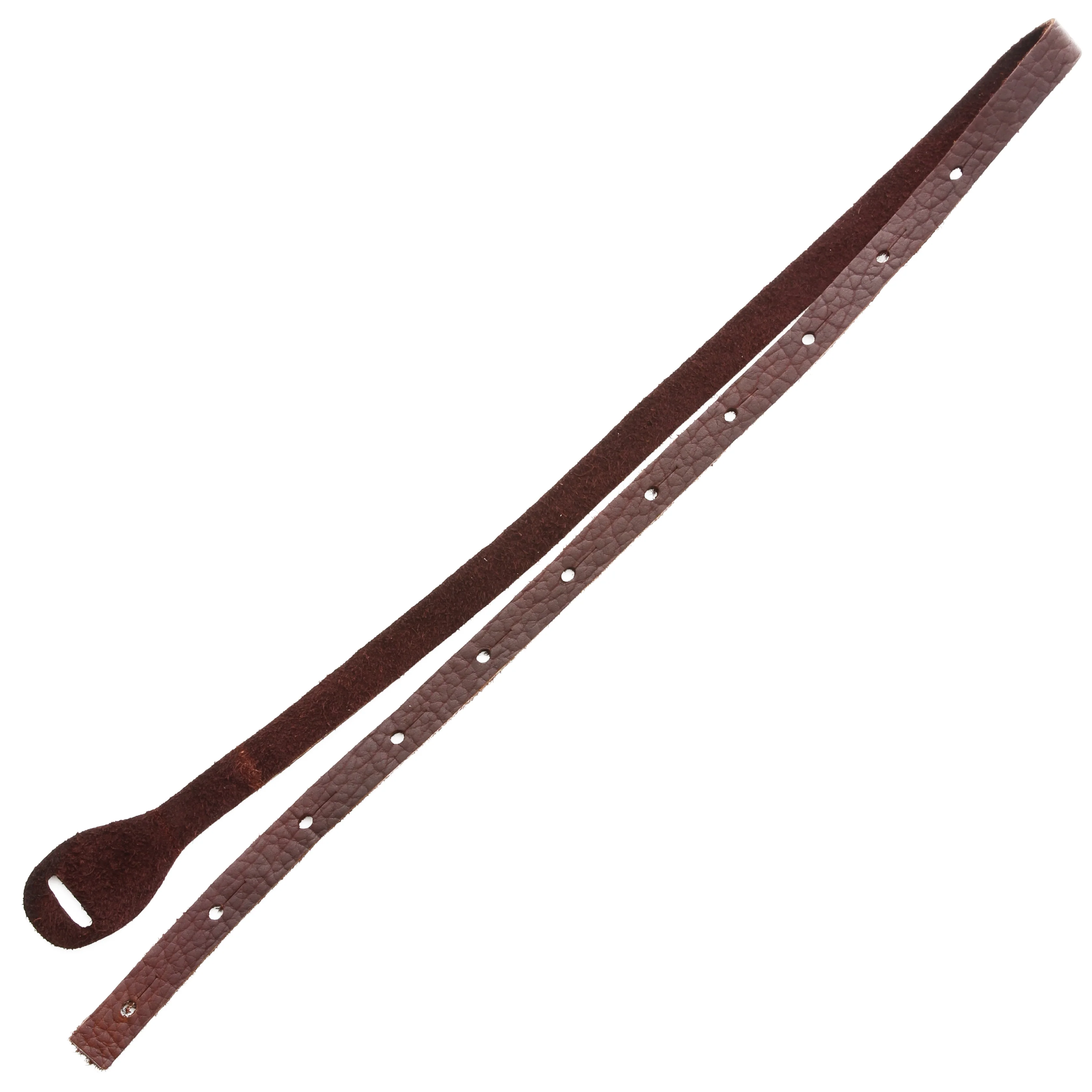 Lakota Leathers Mandolin Strap, Chocolate - Image 3