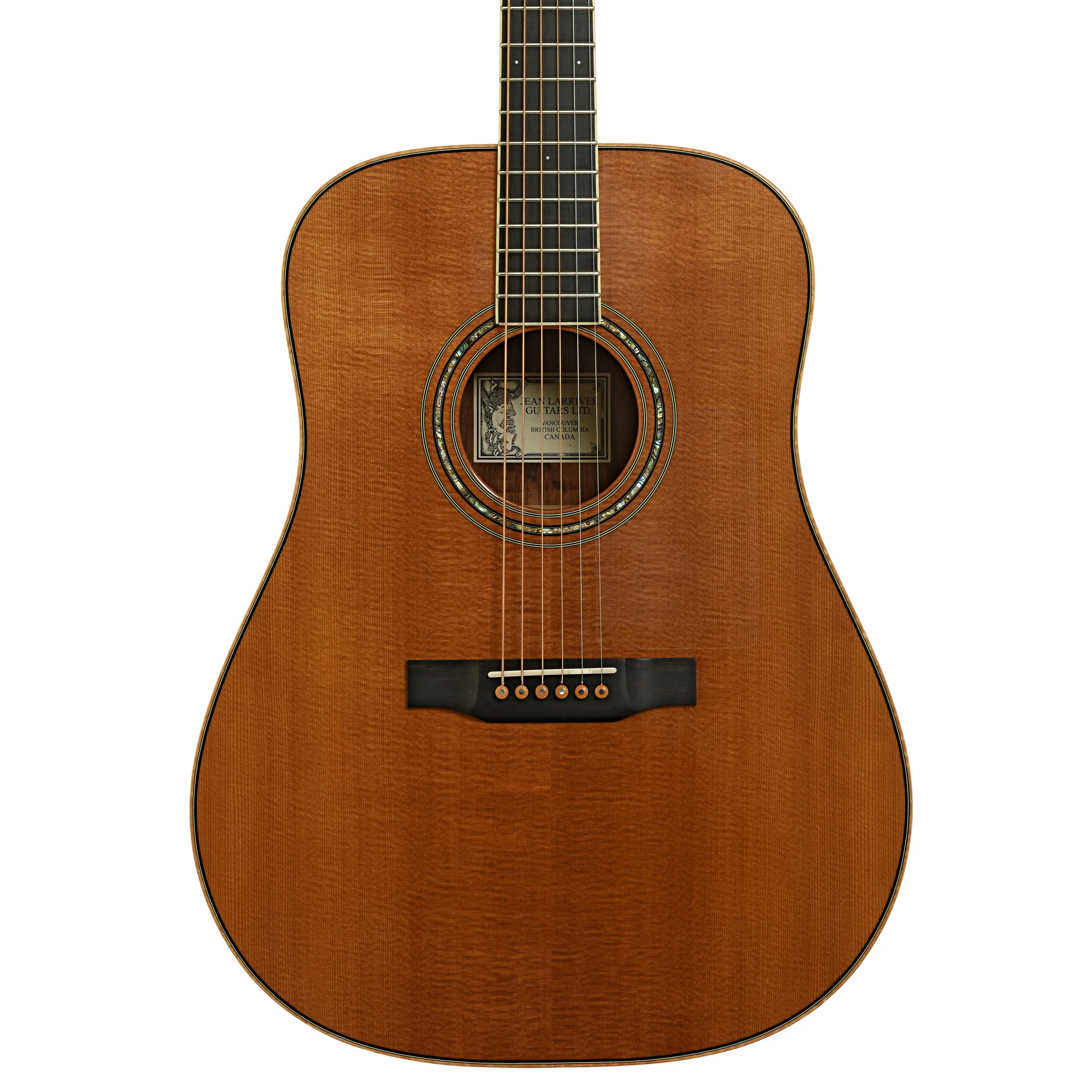 Larrivee D-09 Brazilian Acoustic Guitar (1998) - Image 2