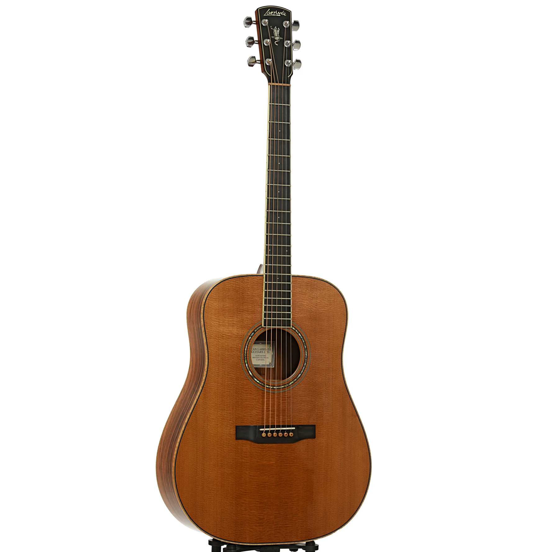 Larrivee D-09 Brazilian Acoustic Guitar (1998) - Image 3