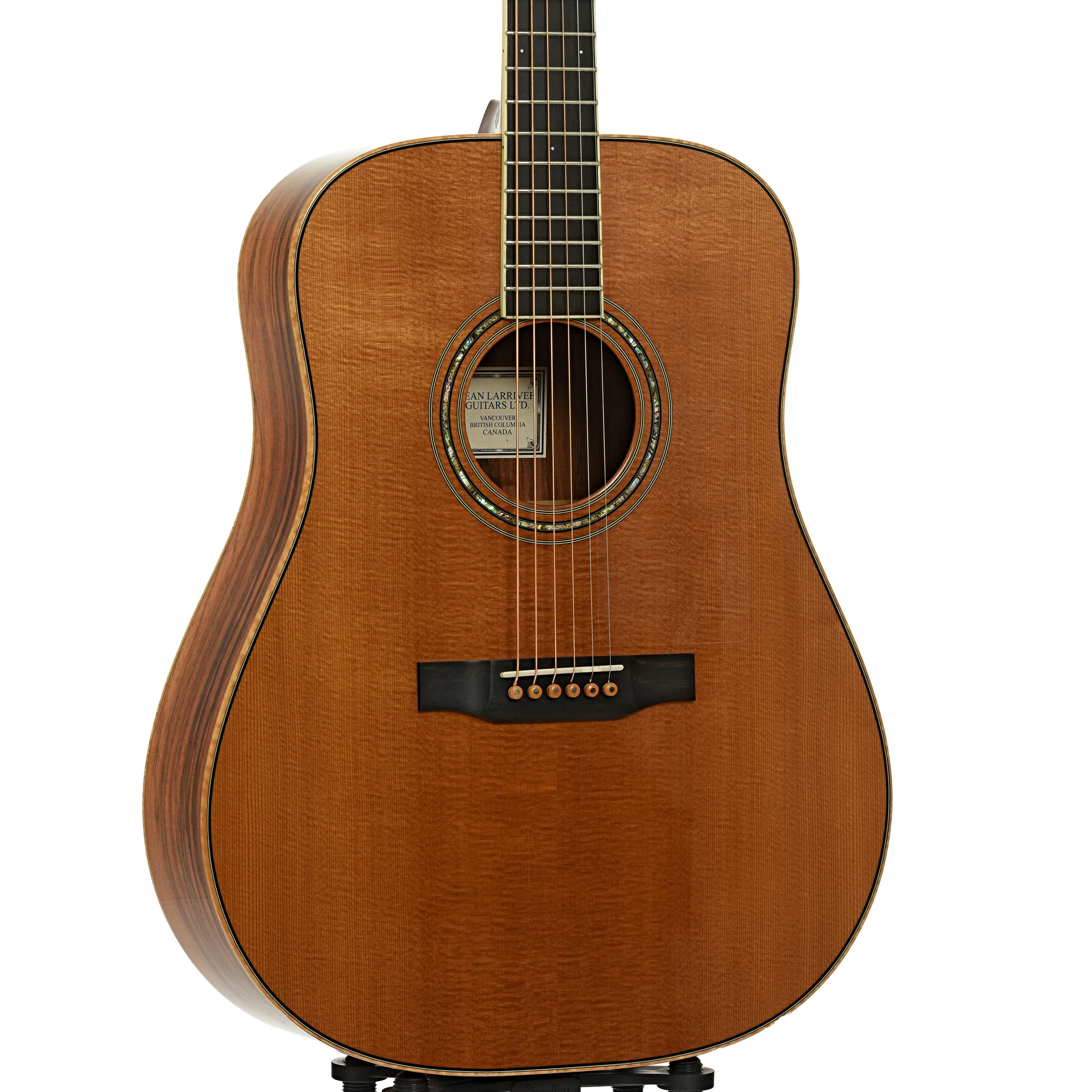 Larrivee D-09 Brazilian Acoustic Guitar (1998) - Image 4