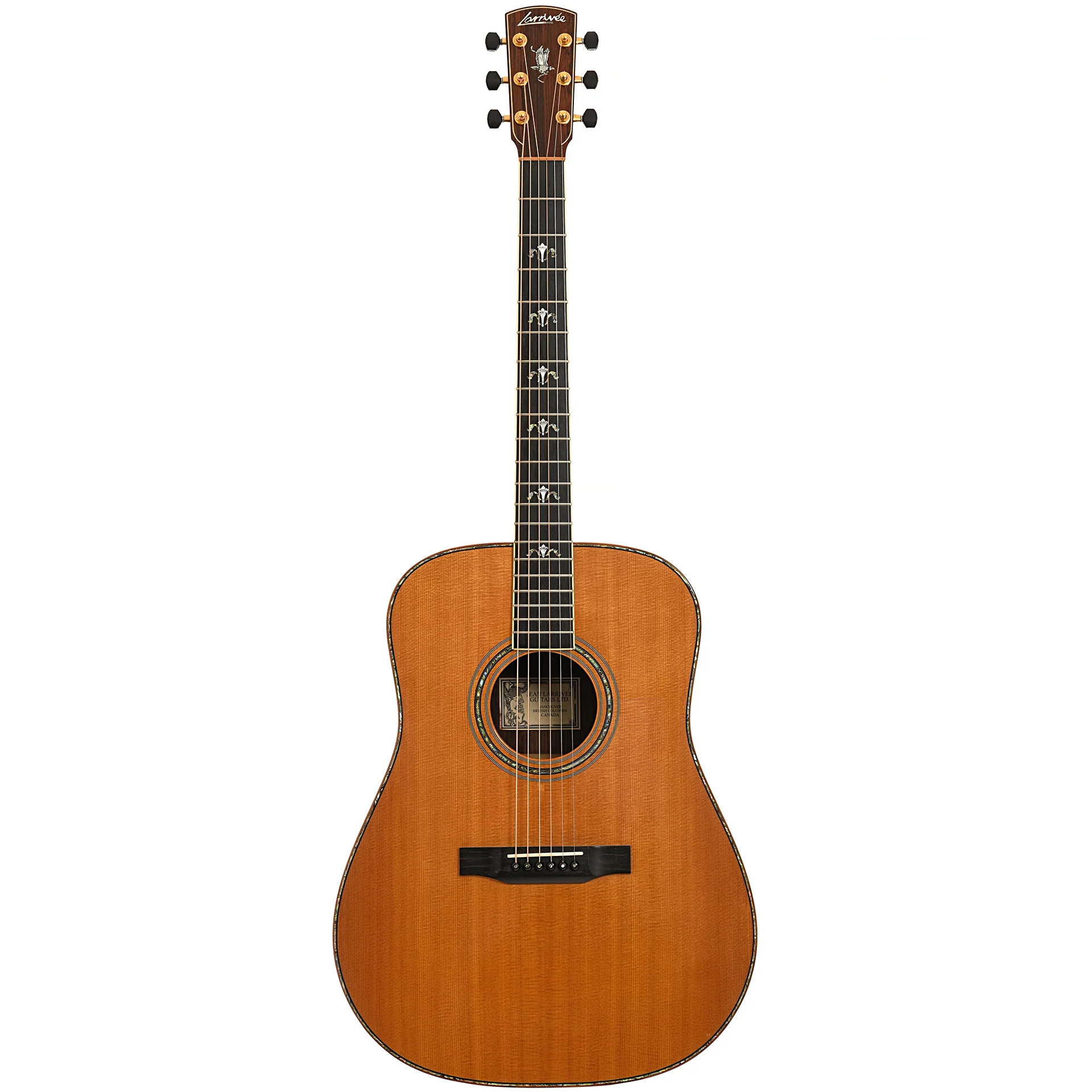 Larrivee D-10 Brazilian Acoustic Guitar (1998) - Image 15