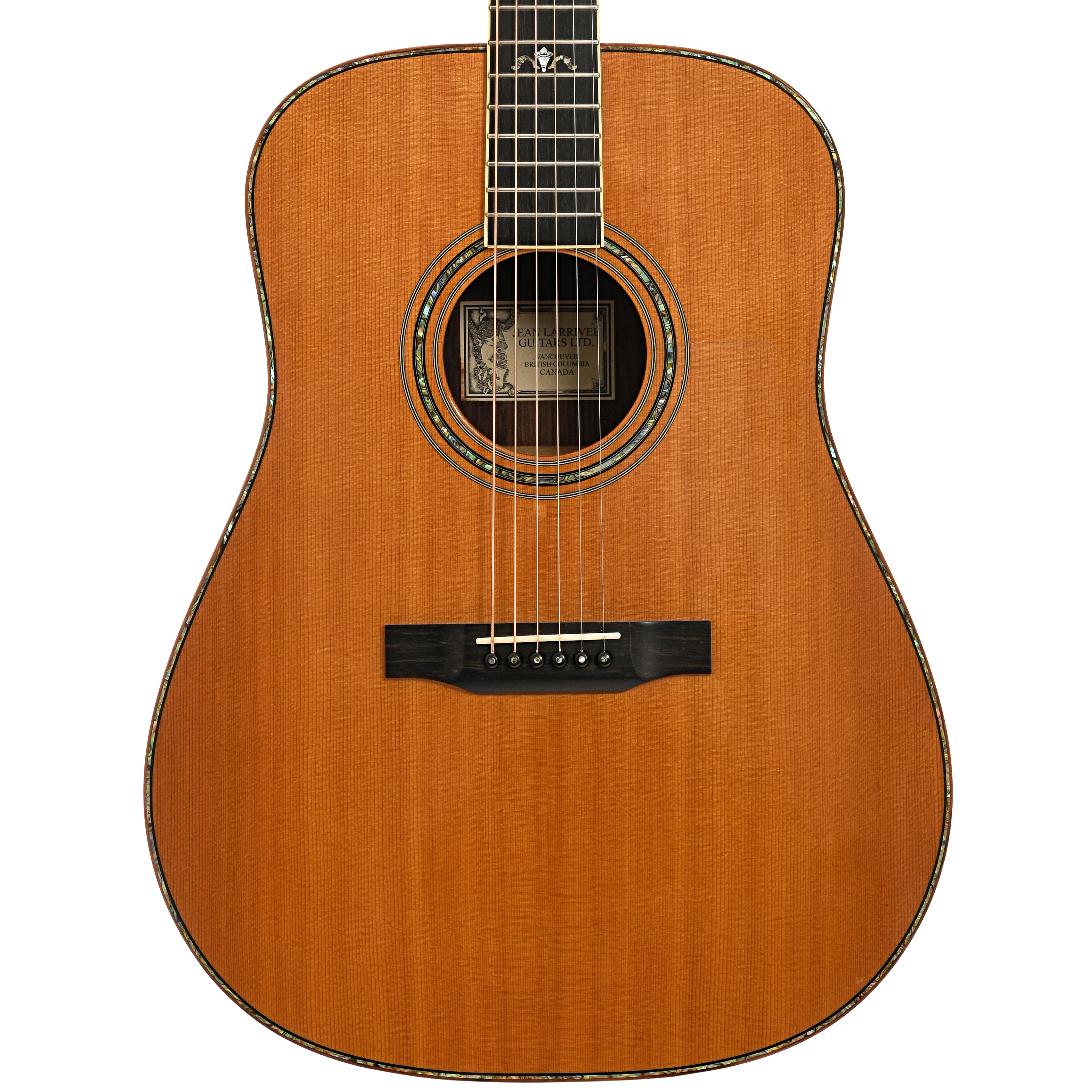 Larrivee D-10 Brazilian Acoustic Guitar (1998) - Image 3