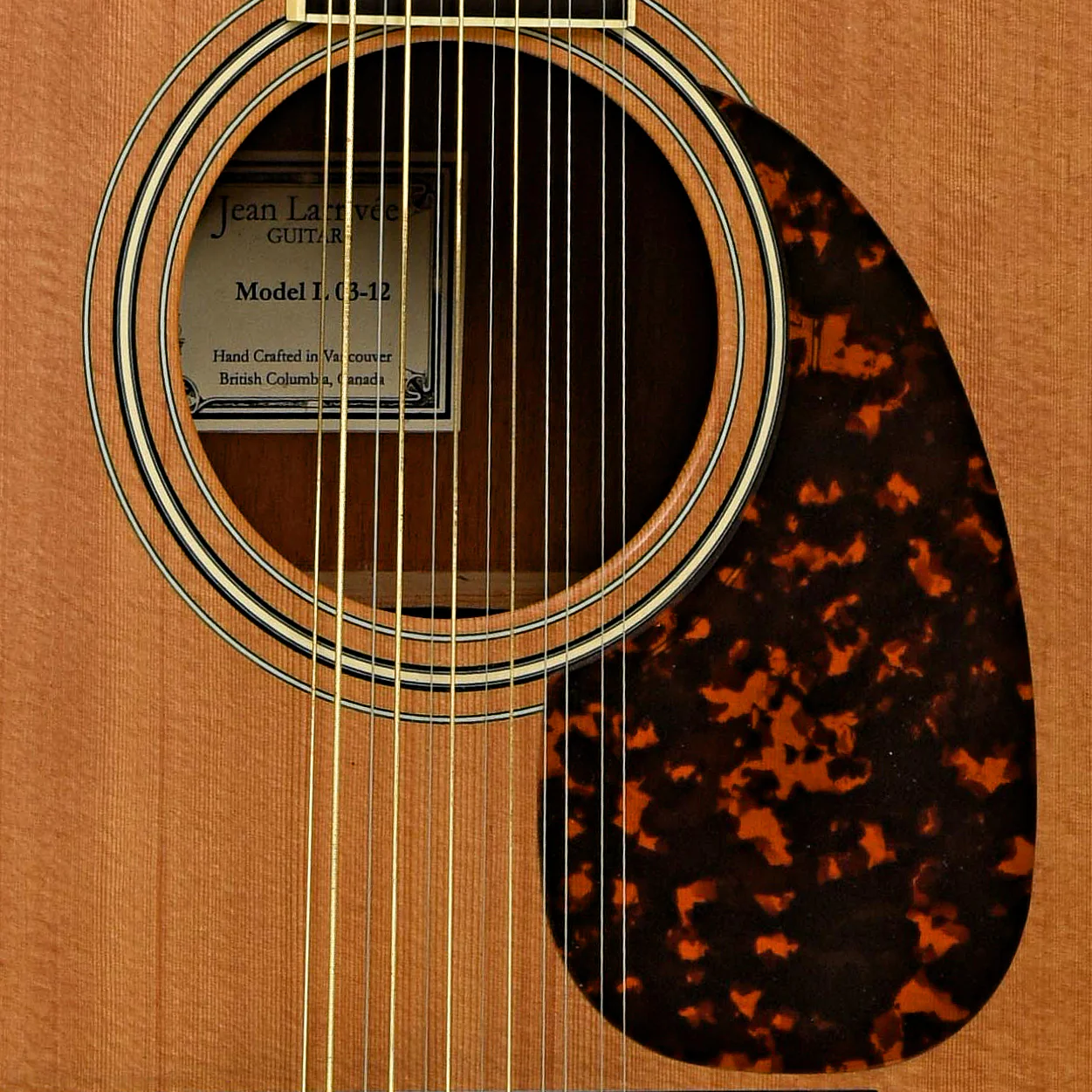 Larrivee L-03-12 12-String Acoustic-Electric Guitar (2006) - Image 6