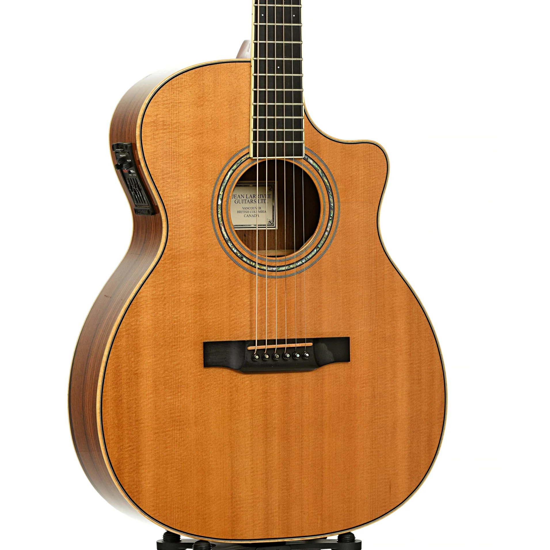 Larrivee OMV-09E Acoustic-Electric Guitar (1999) - Image 4