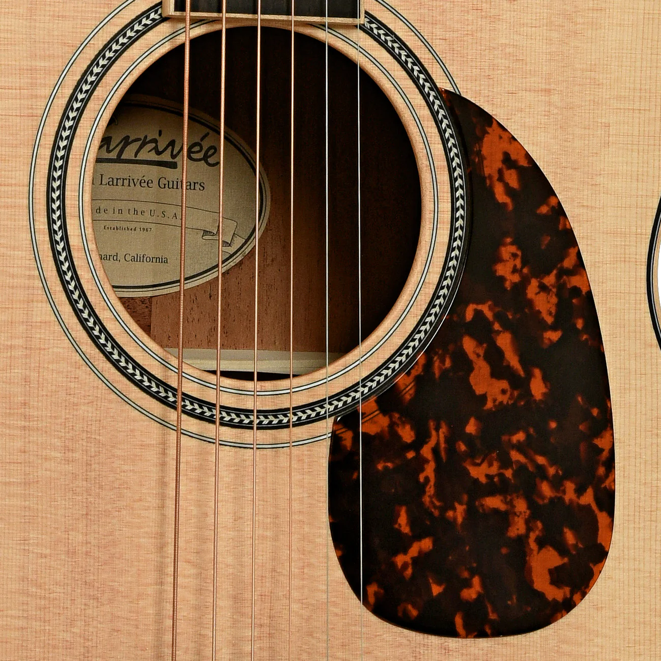 Larrivee OM-03 Mahogany Recording Series Acoustic Guitar - Image 6