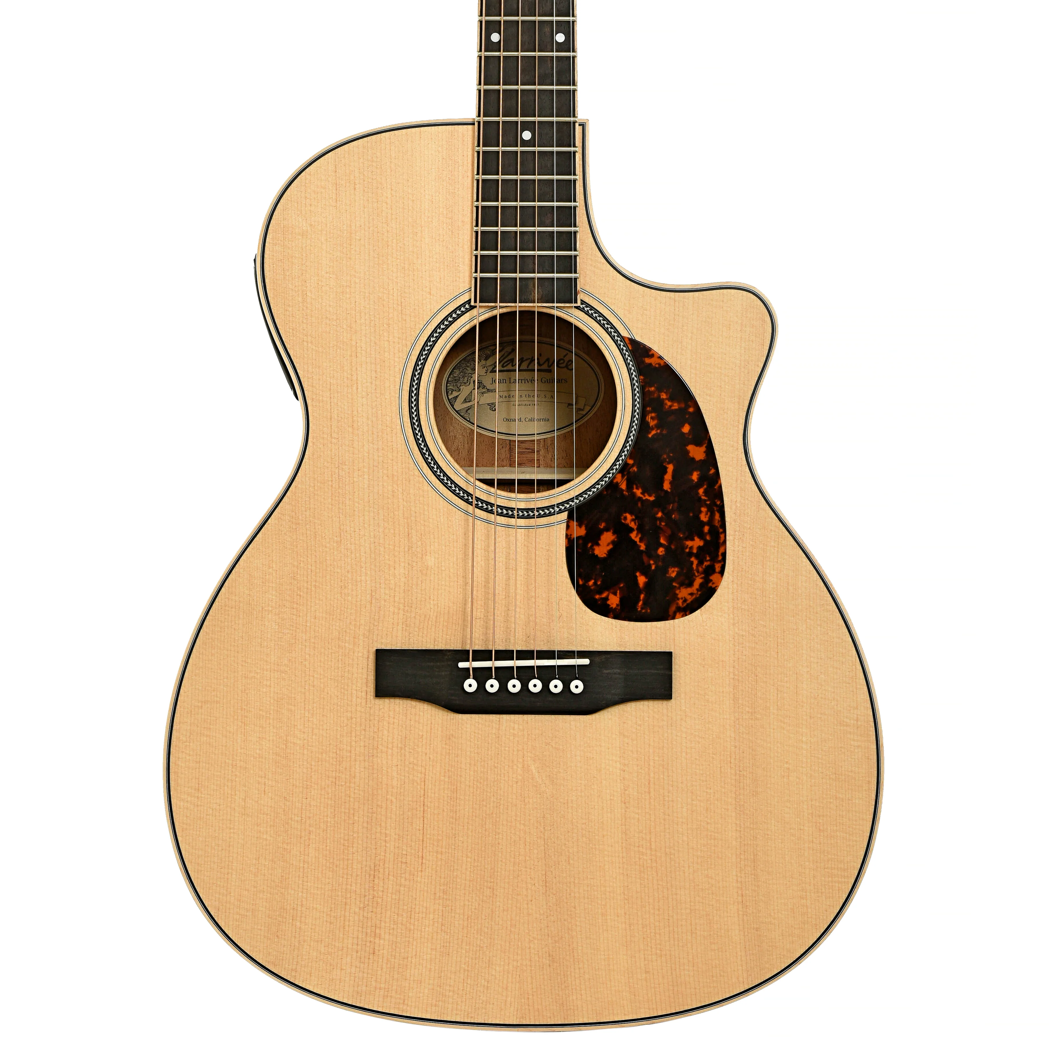 Larrivee OMV-03E Recording Series Acoustic-Electric Guitar - Image 2