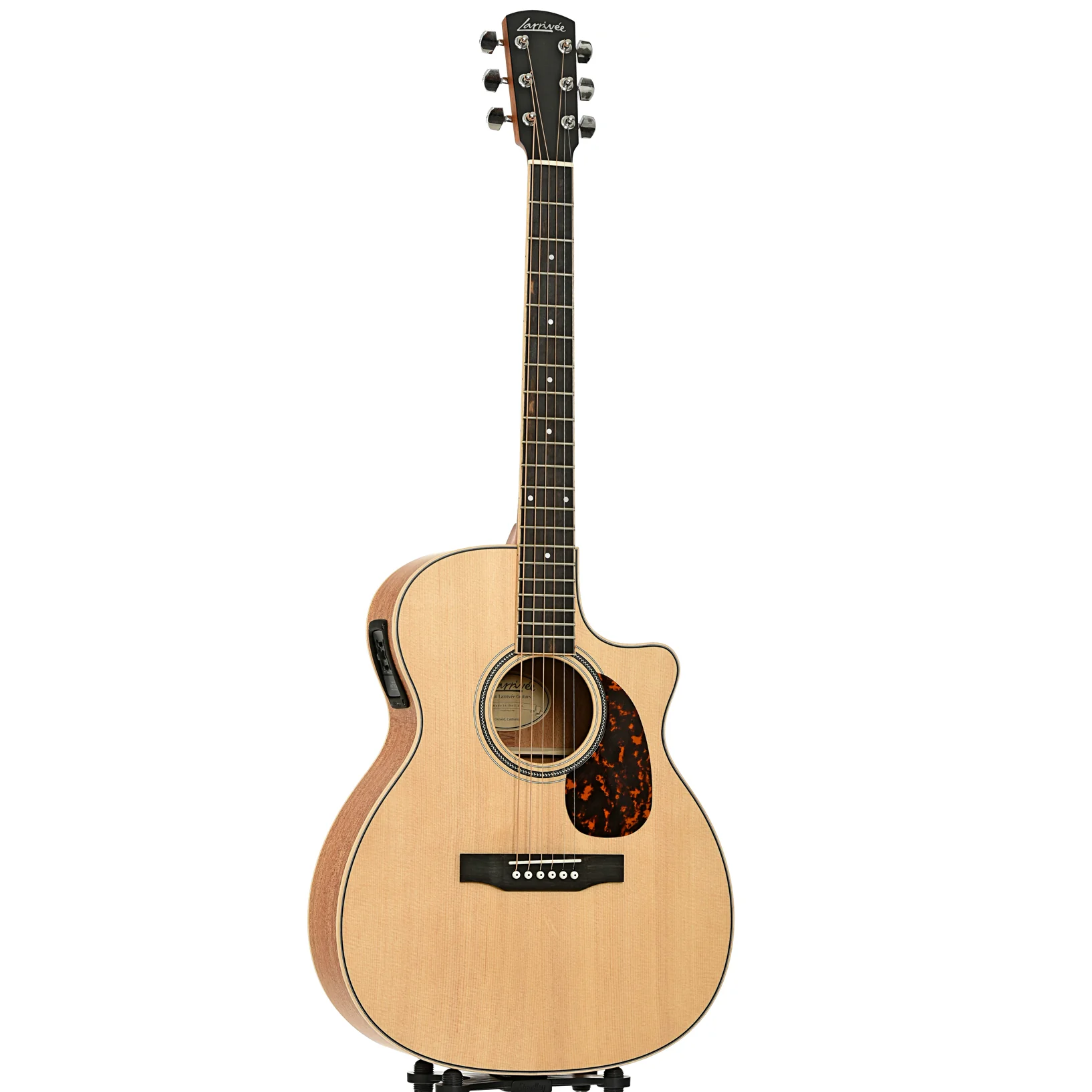 Larrivee OMV-03E Recording Series Acoustic-Electric Guitar - Image 3
