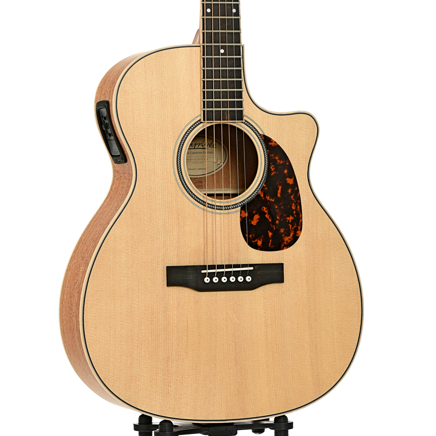 Larrivee OMV-03E Recording Series Acoustic-Electric Guitar - Image 4