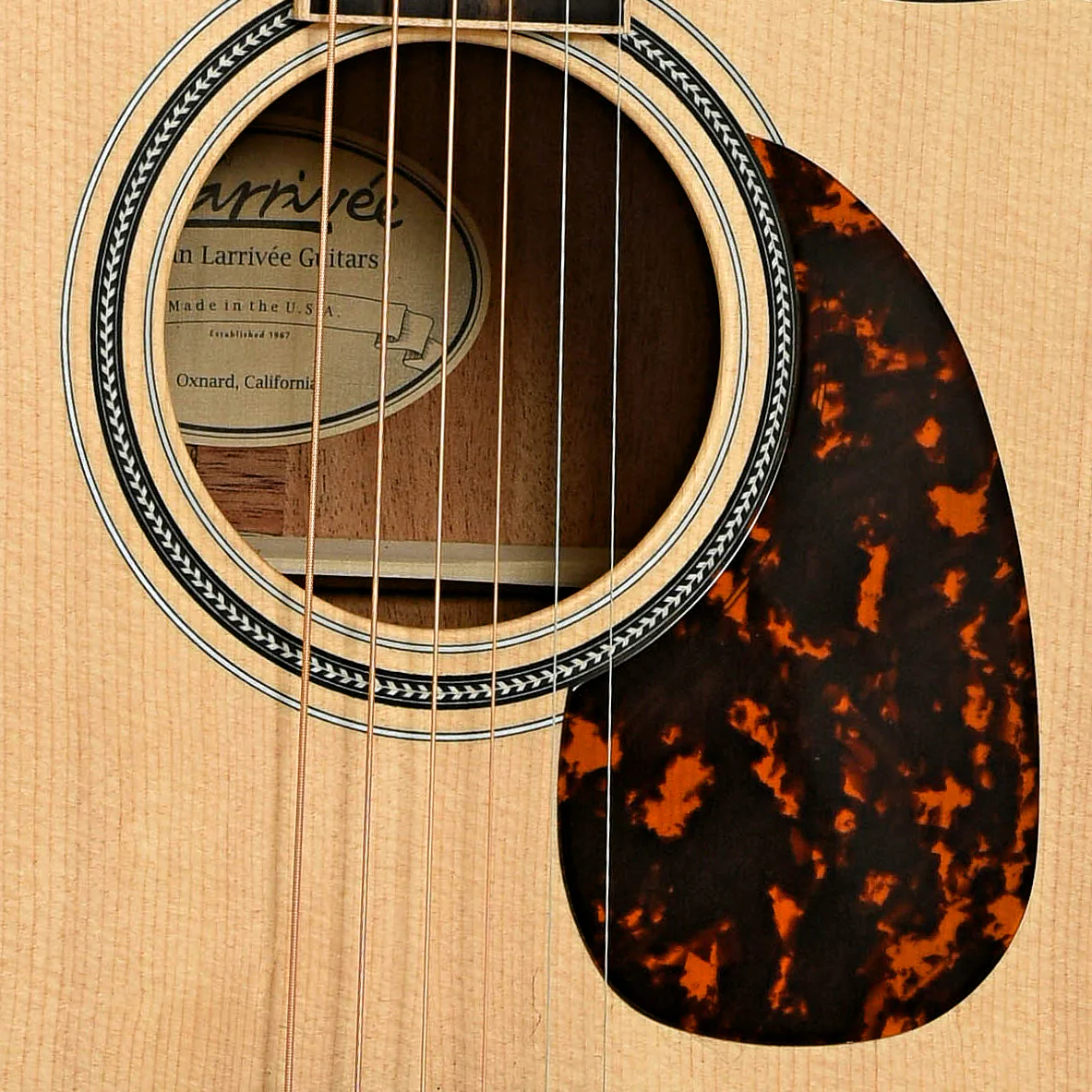 Larrivee OMV-03E Recording Series Acoustic-Electric Guitar - Image 6