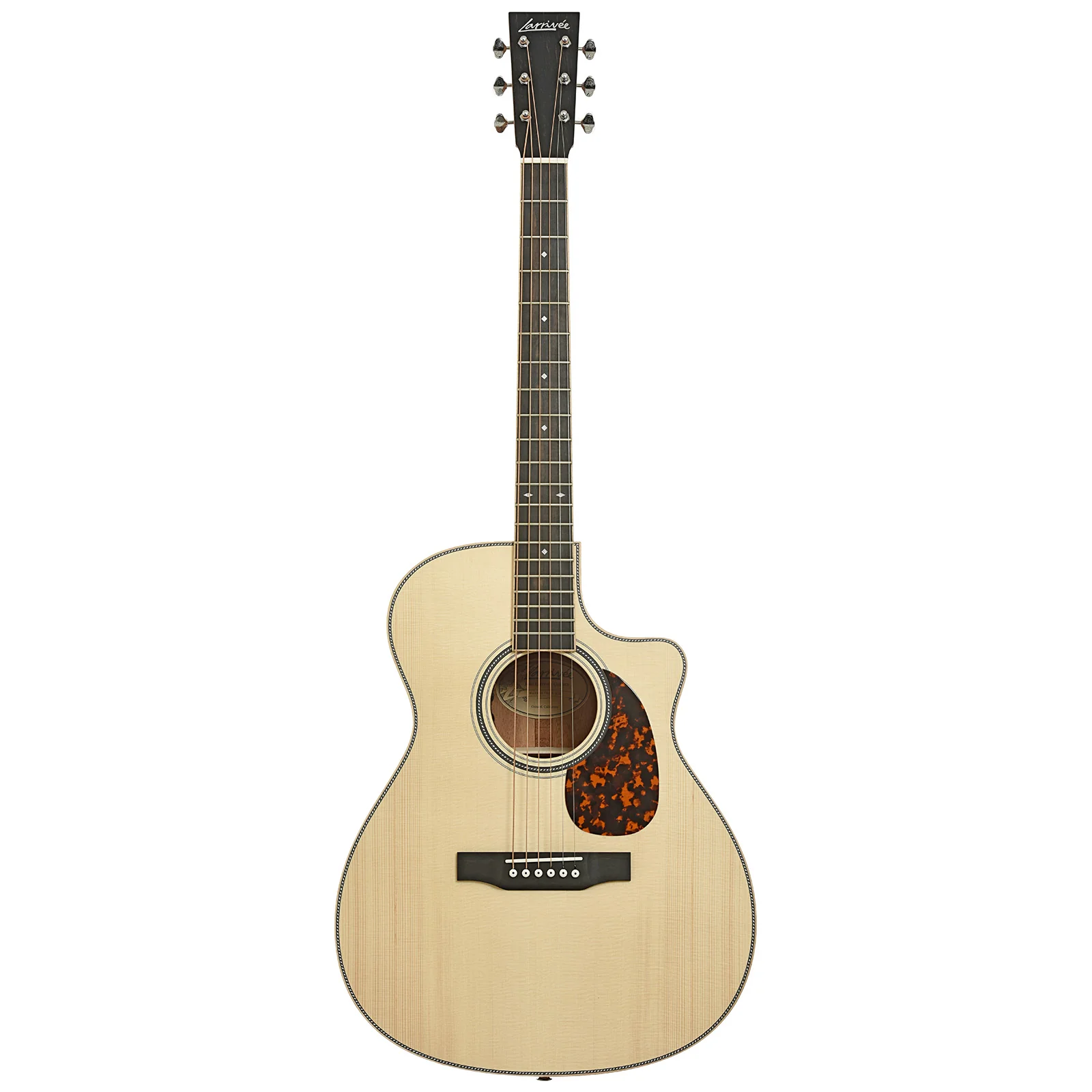 Larrivee OMV-40E OM Cutaway Acoustic Guitar - Image 14