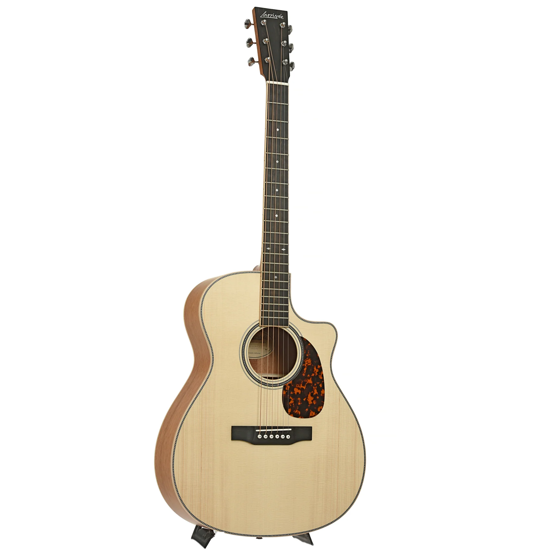 Larrivee OMV-40E OM Cutaway Acoustic Guitar - Image 3