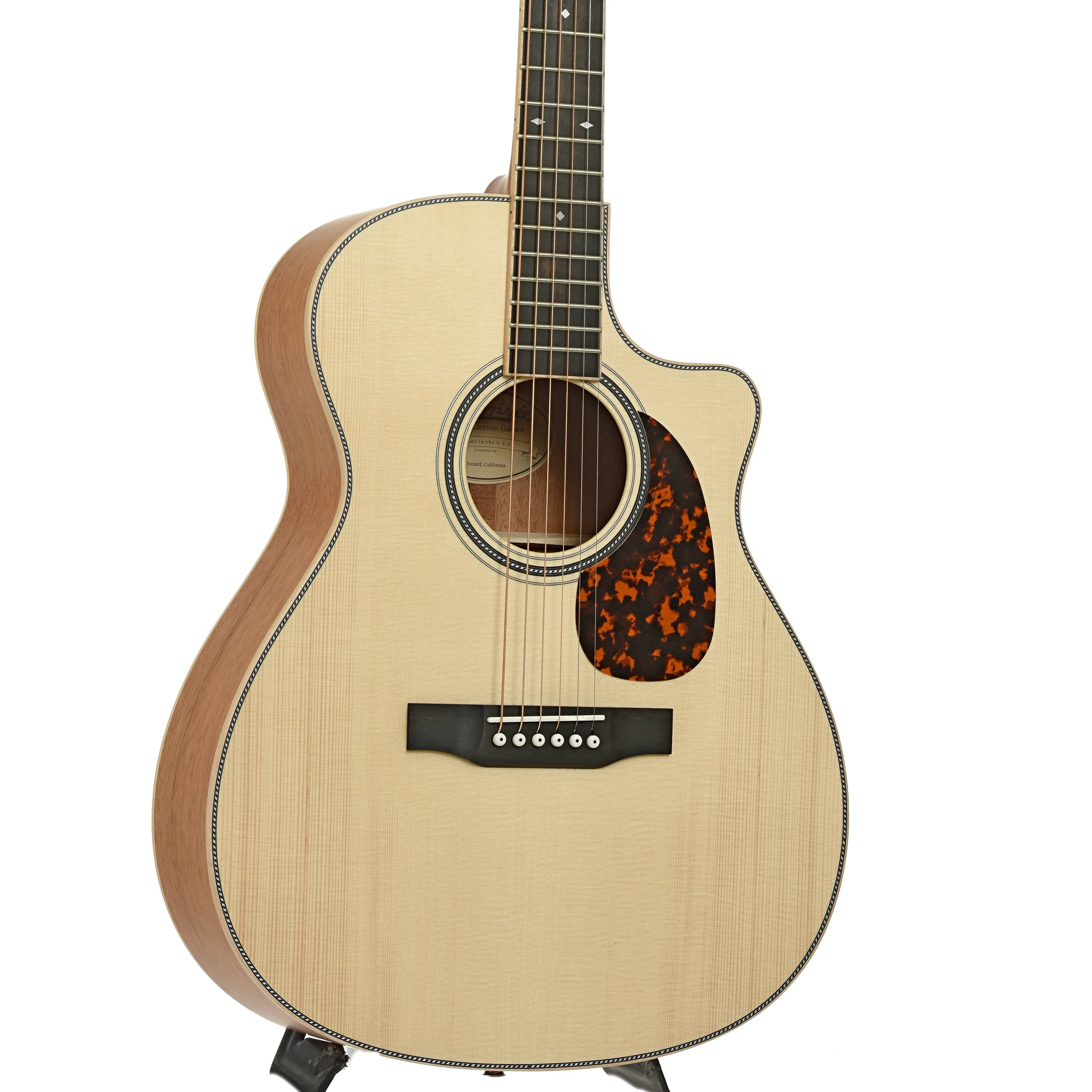 Larrivee OMV-40E OM Cutaway Acoustic Guitar - Image 4