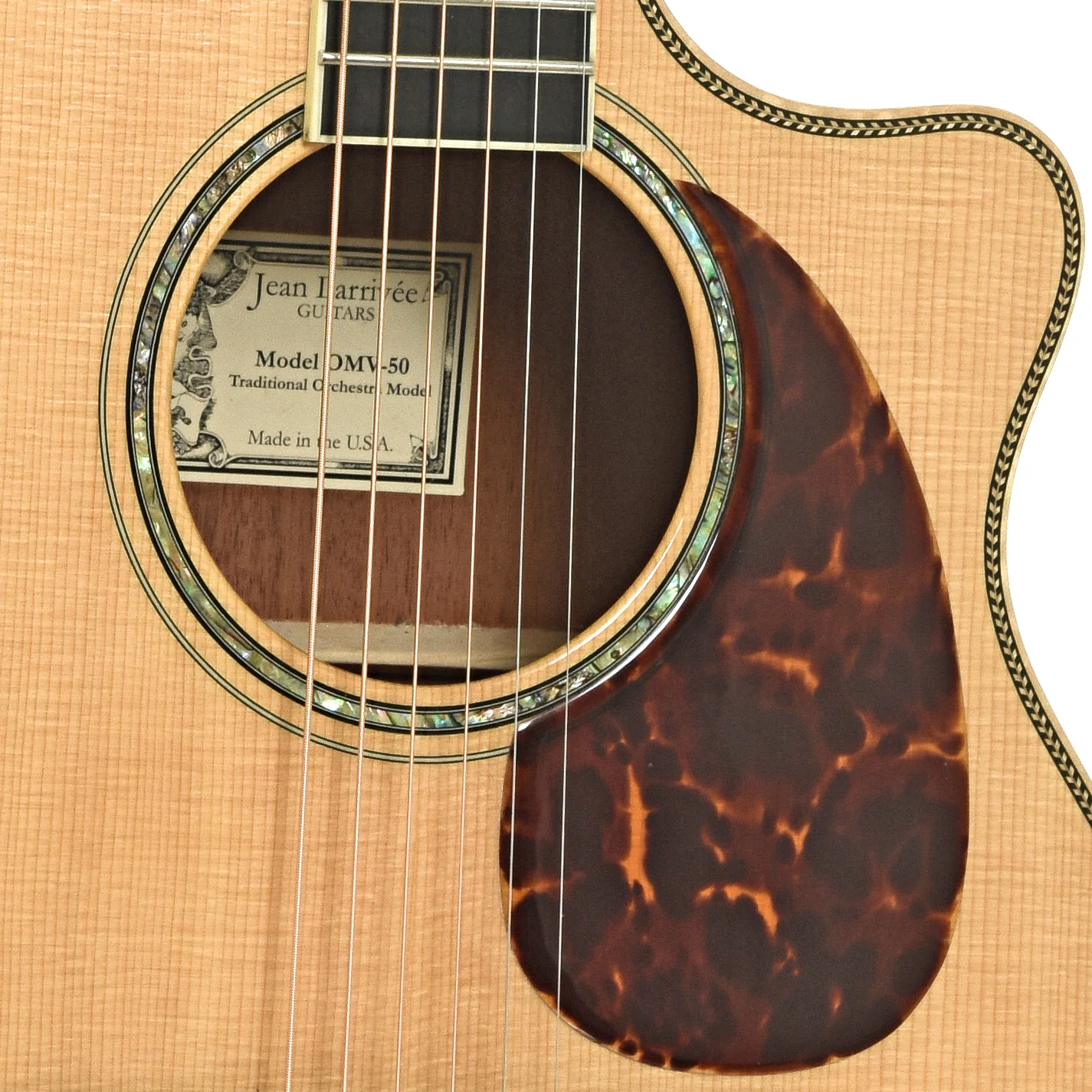 Larrivee OMV-50 Acoustic Guitar (2003) - Image 6