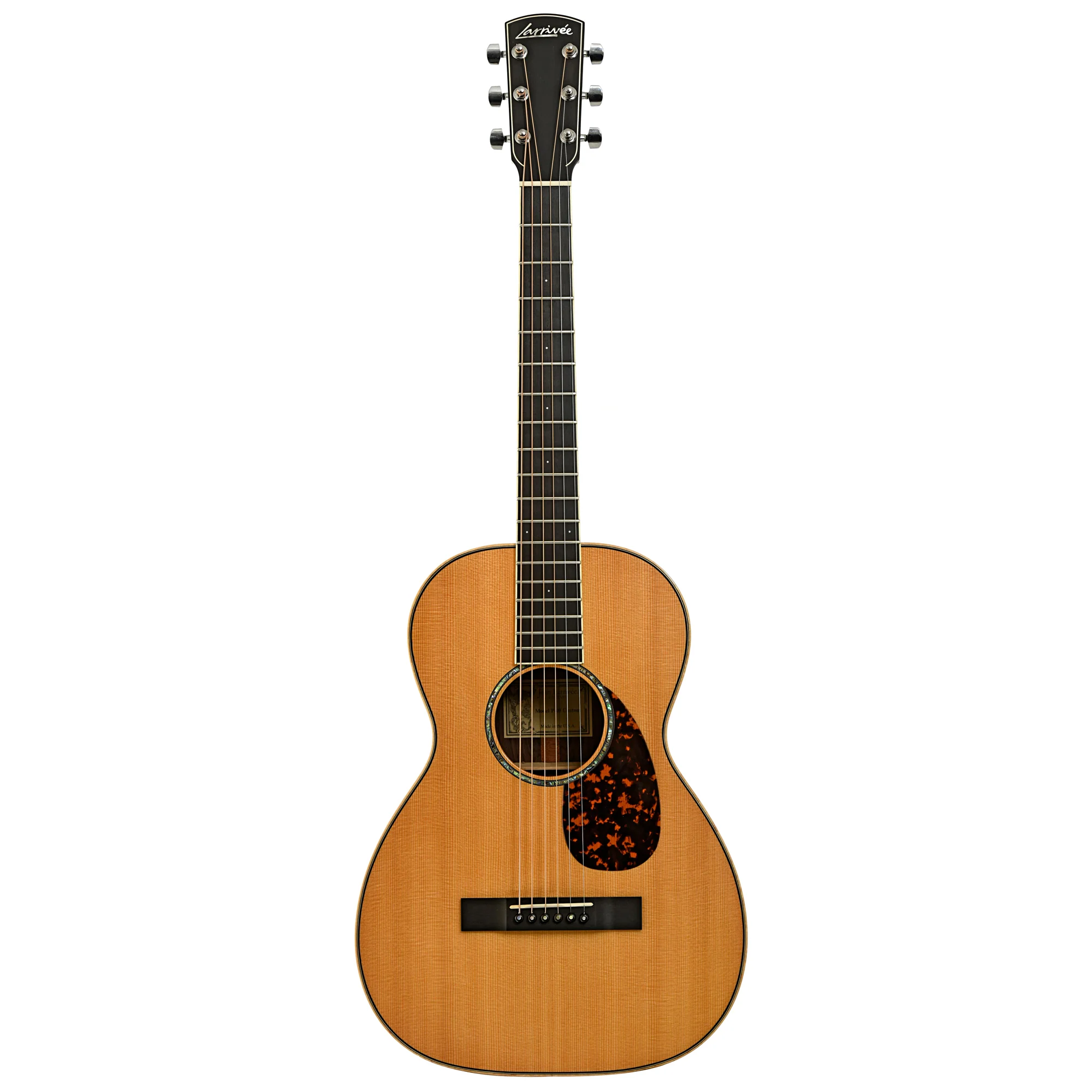 Larrivee P-09 BZ Custom Brazilian Rosewood Acoustic Guitar (2010) - Image 14