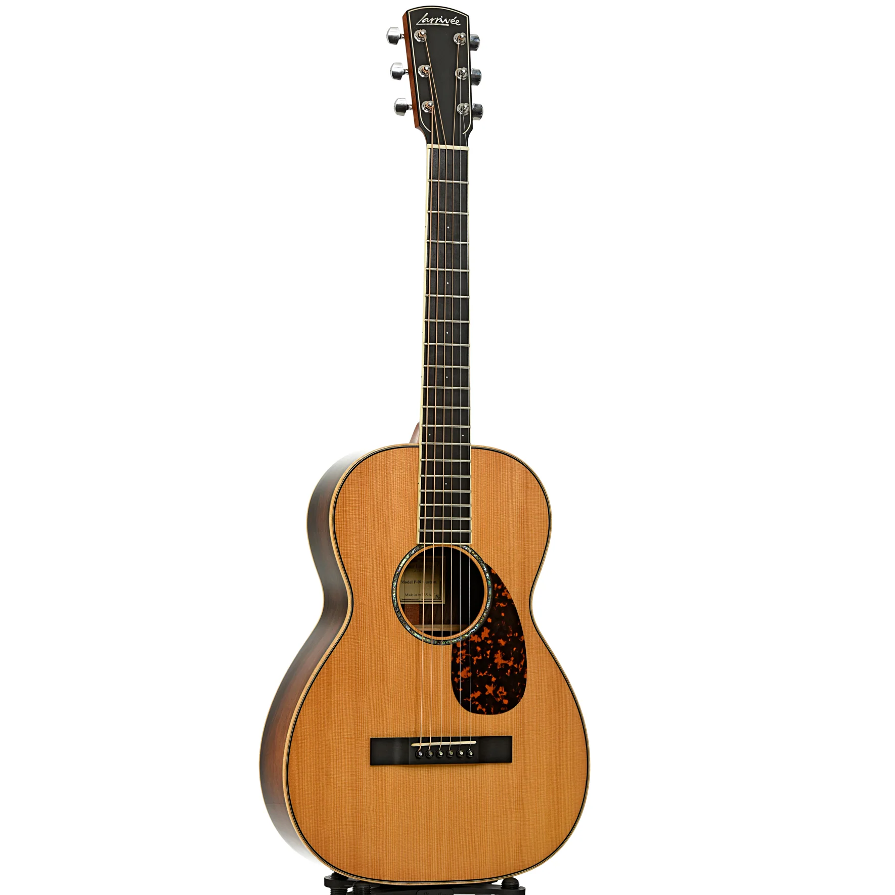 Larrivee P-09 BZ Custom Brazilian Rosewood Acoustic Guitar (2010) - Image 3