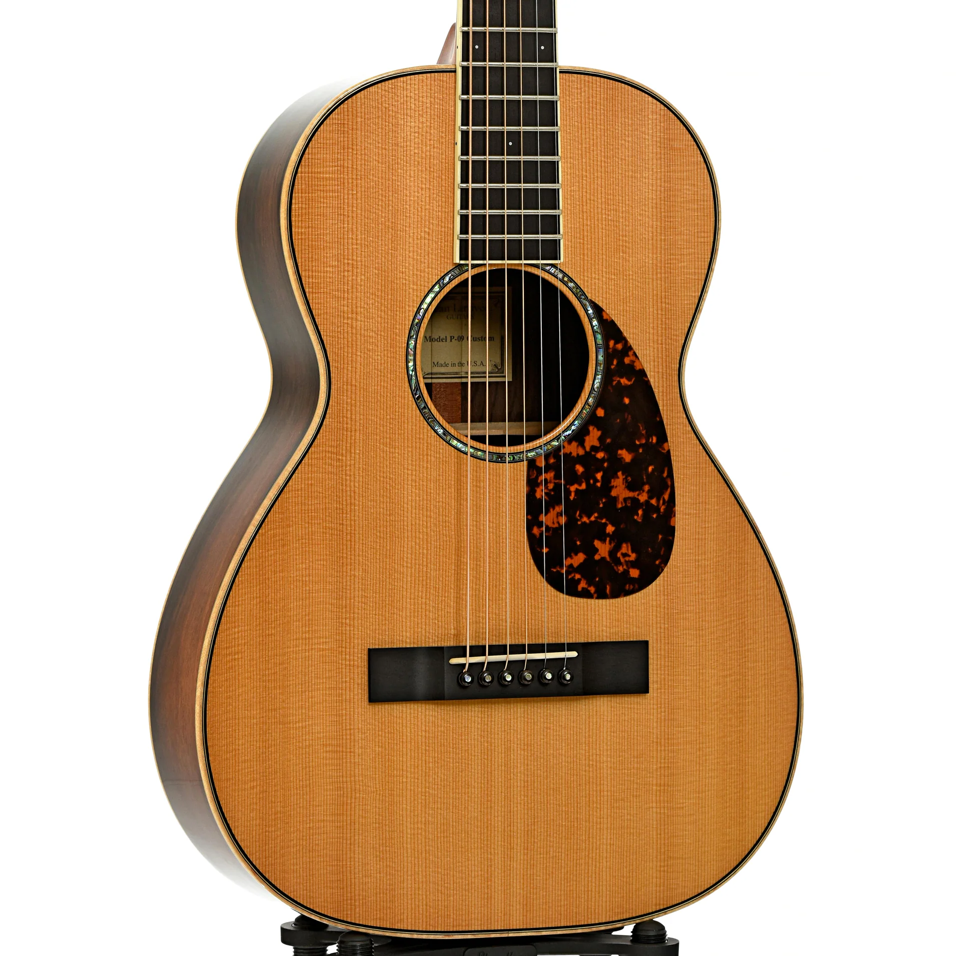 Larrivee P-09 BZ Custom Brazilian Rosewood Acoustic Guitar (2010) - Image 4