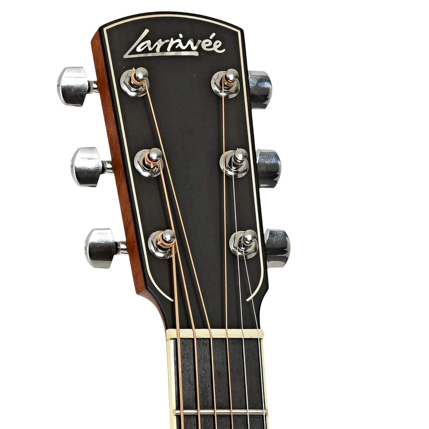 Larrivee P-09 BZ Custom Brazilian Rosewood Acoustic Guitar (2010) - Image 8