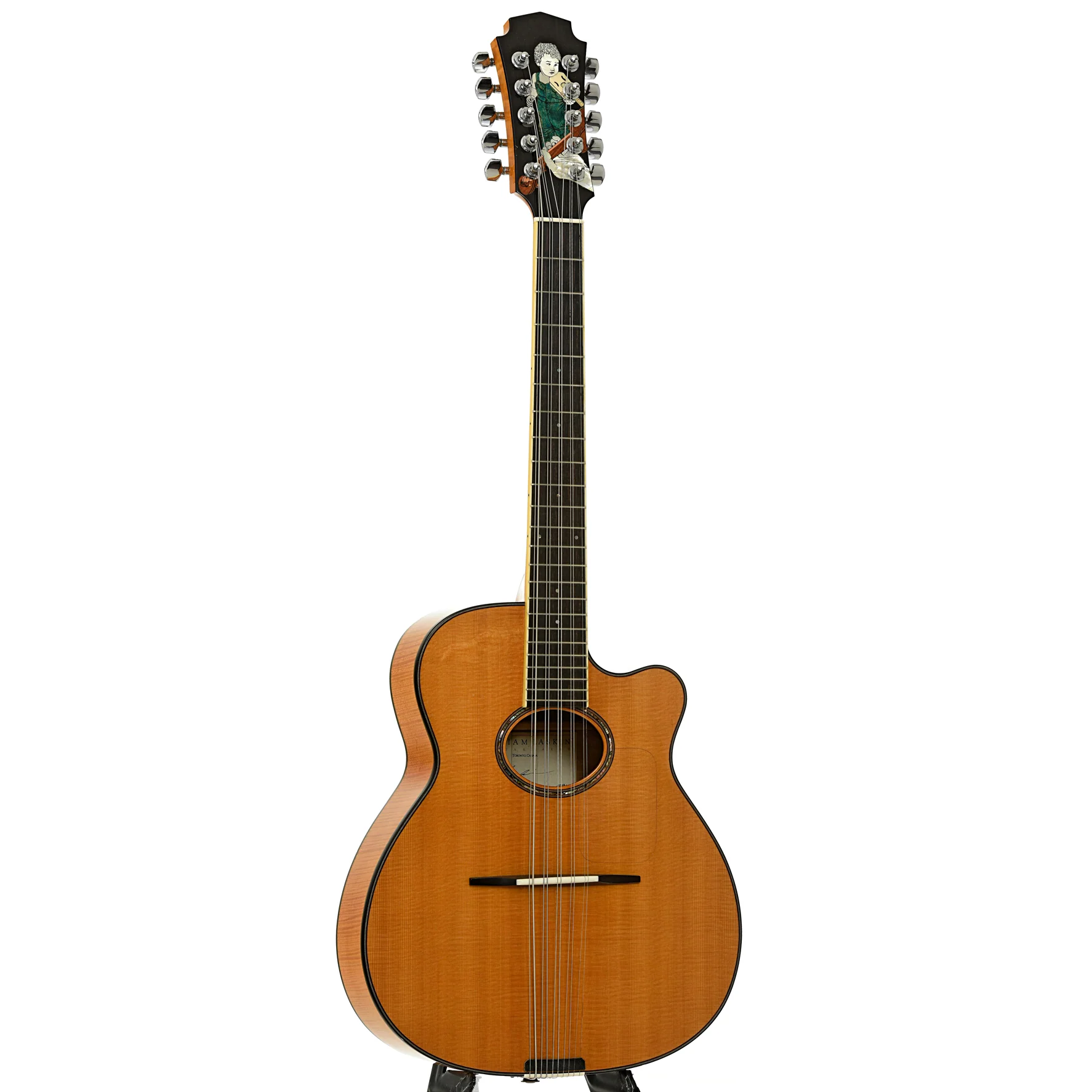 Grit Laskin 10-String Tenor Mandolin (1991) - Image 3