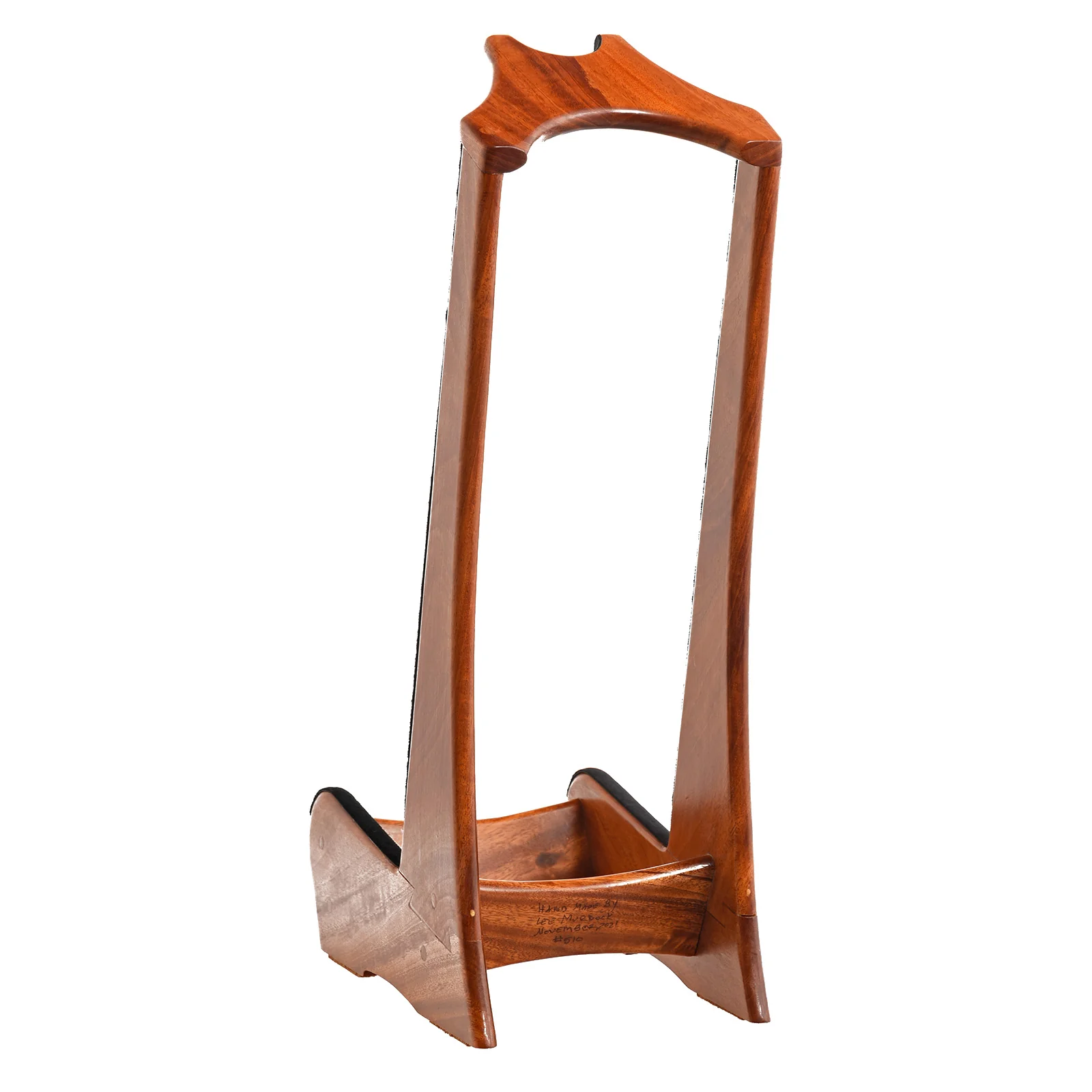 Lee Murdock Studio Guitar Stand, Honduras Mahogany - Image 4