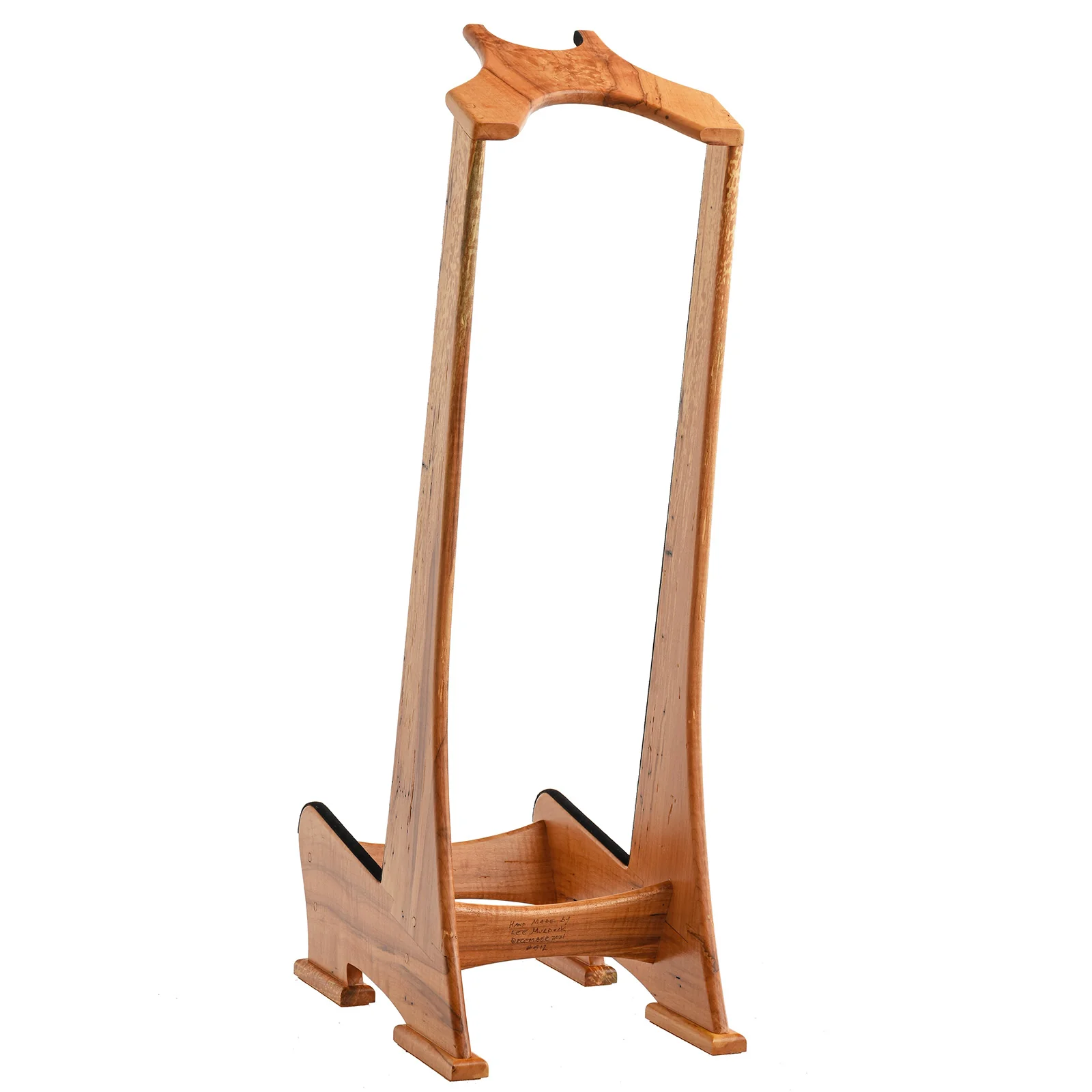 Lee Murdock Studio Guitar Stand, Spalted Maple - Image 4