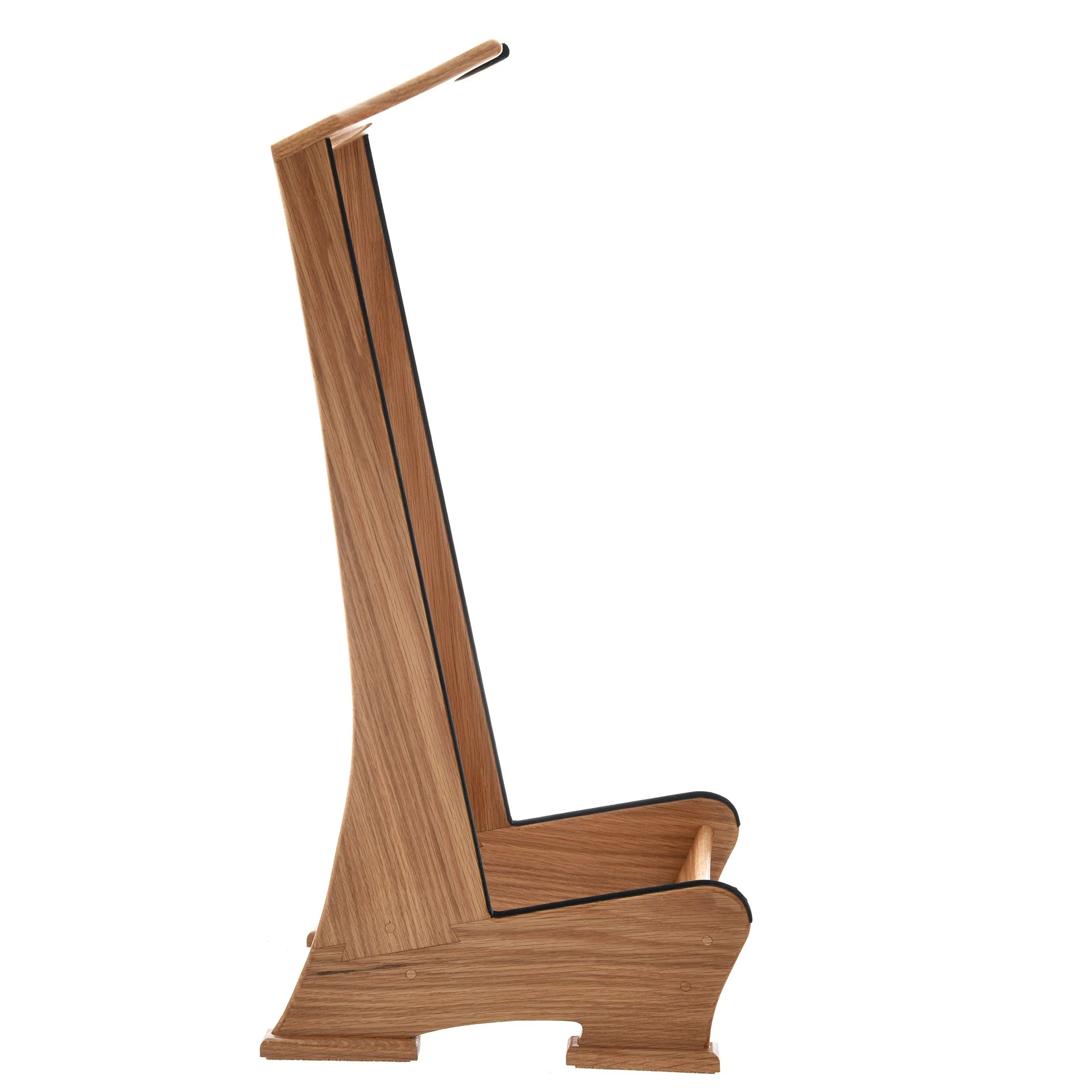 Lee Murdock Studio Guitar Stand, White Oak - Image 3