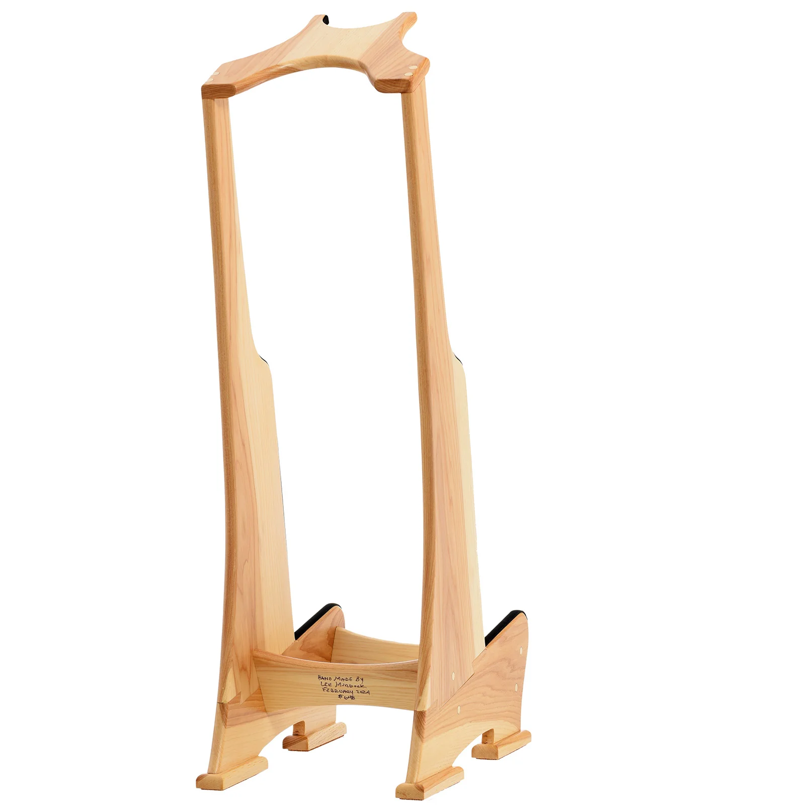 Lee Murdock Studio Thinline Guitar Stand, Hickory - Image 4
