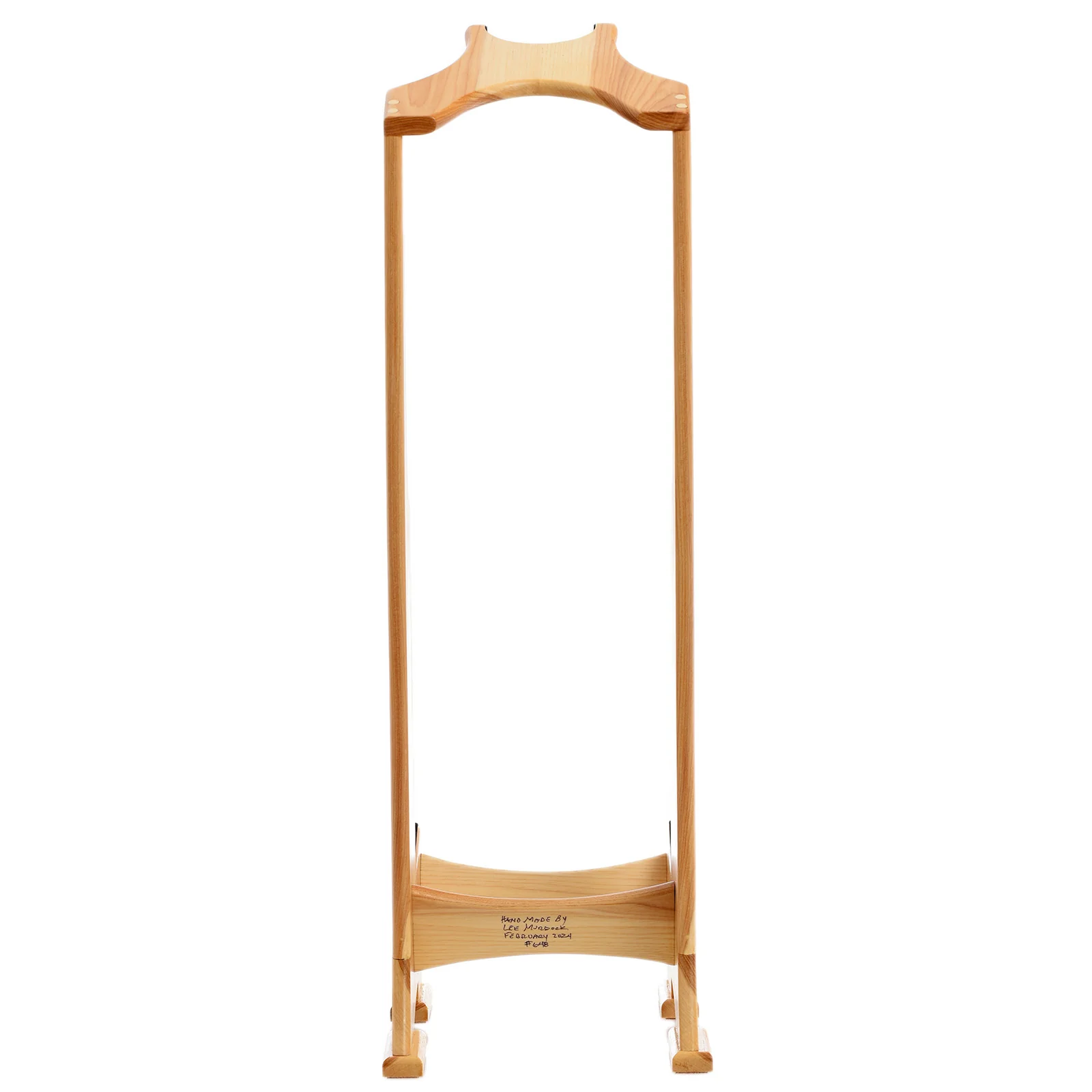 Lee Murdock Studio Thinline Guitar Stand, Hickory - Image 5
