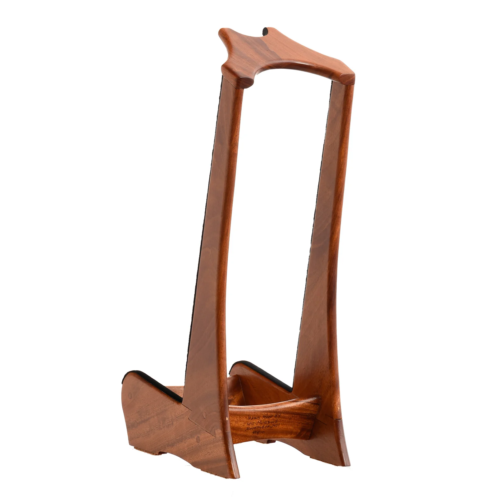 Lee Murdock Studio Ukulele & Mandolin Stand, Honduran Mahogany - Image 3